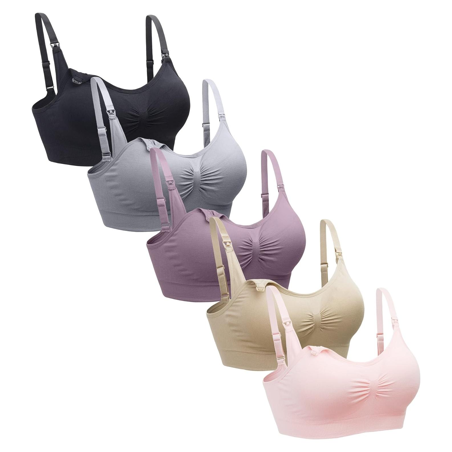 Sujeta Lactancia Suekaphin 5 Pack Sin Aros Maternidad Grande