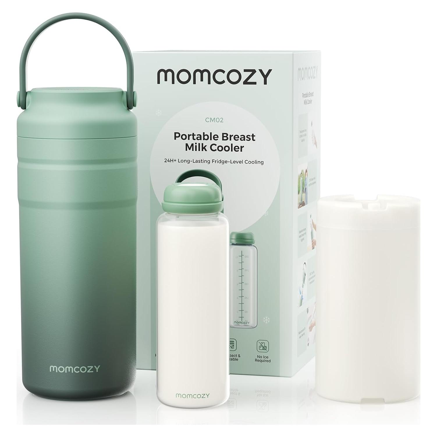 Enfriador Portátil de Leche Materna Momcozy 354ml Verde