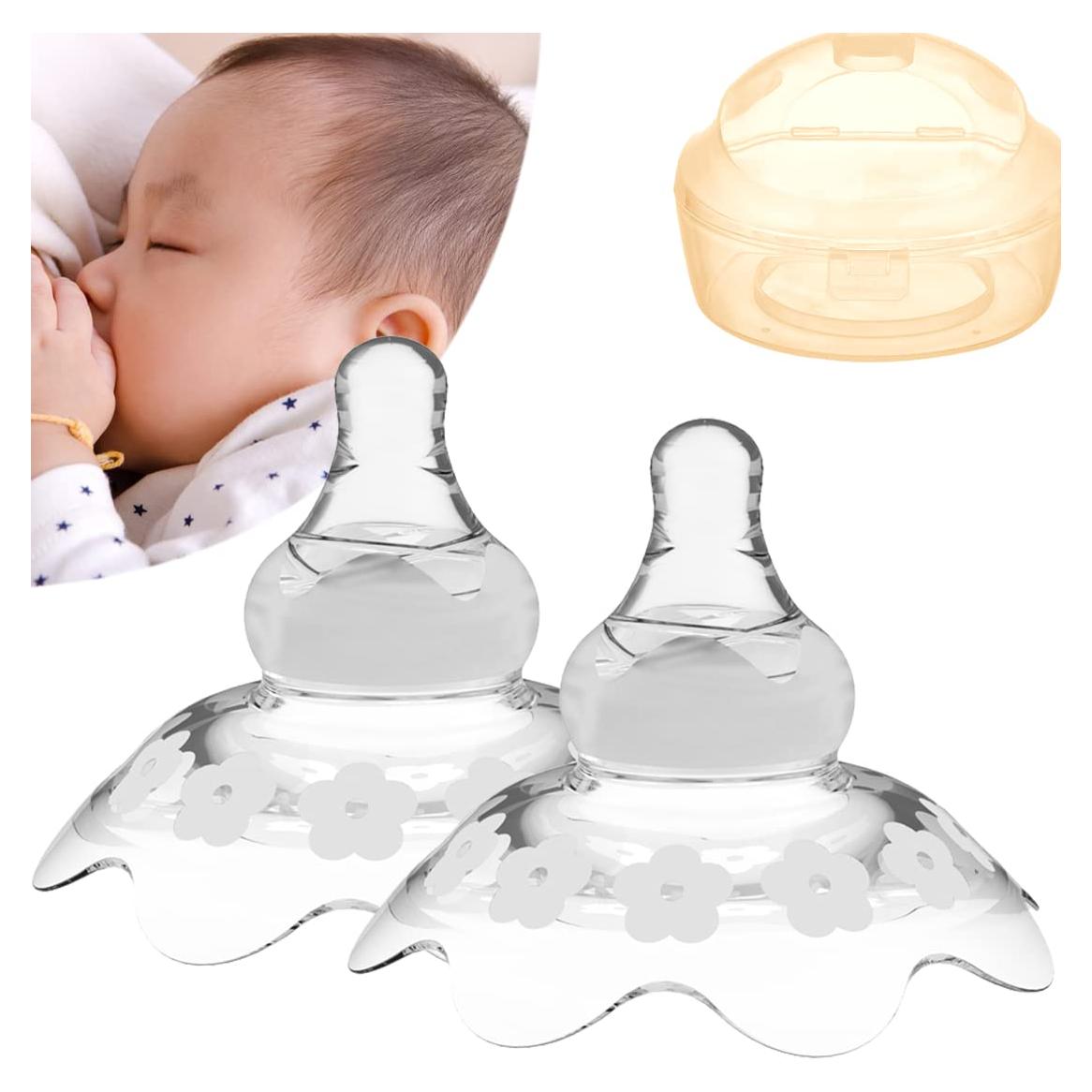 Protectores de Pezones para Lactancia 2 Unidades Silicona