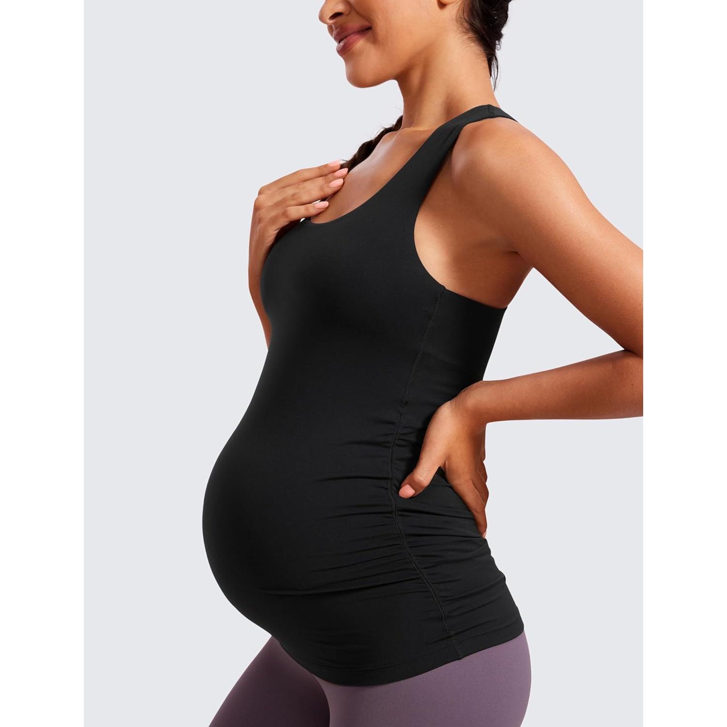 Camiseta Maternidad CRZ YOGA Butterluxe Negra Mediana