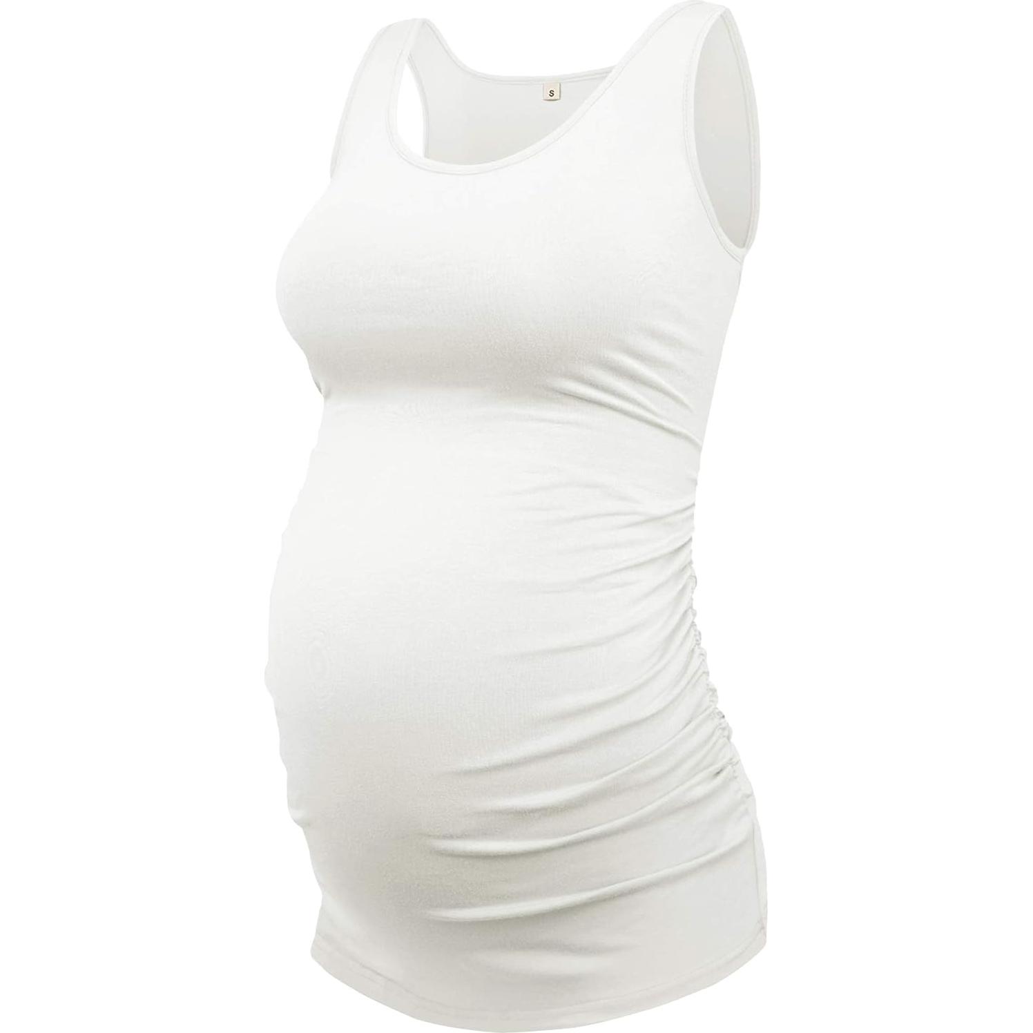 Camiseta Sin Mangas de Maternidad APMOSH - Paquete de 3