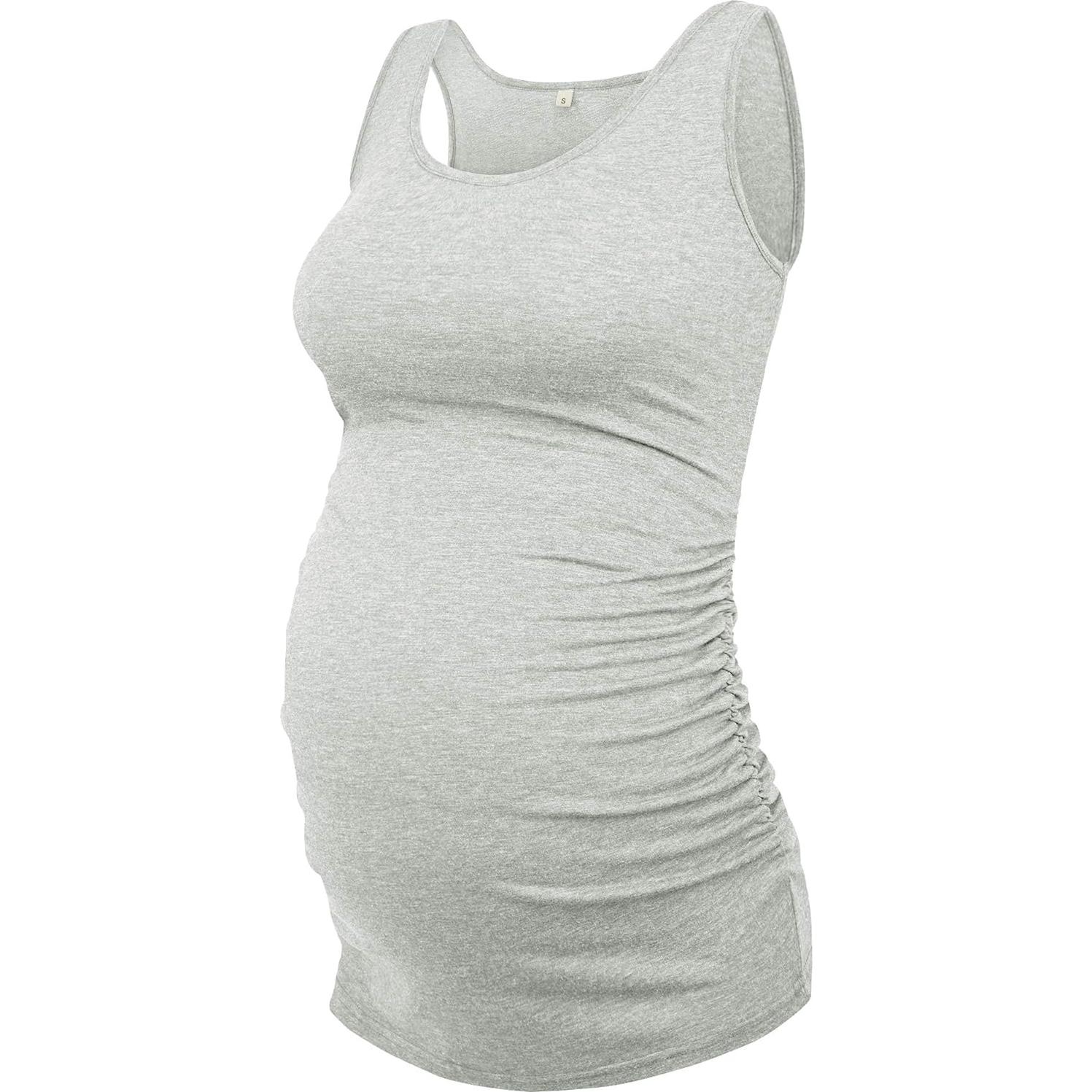 Camiseta Sin Mangas de Maternidad APMOSH - Paquete de 3