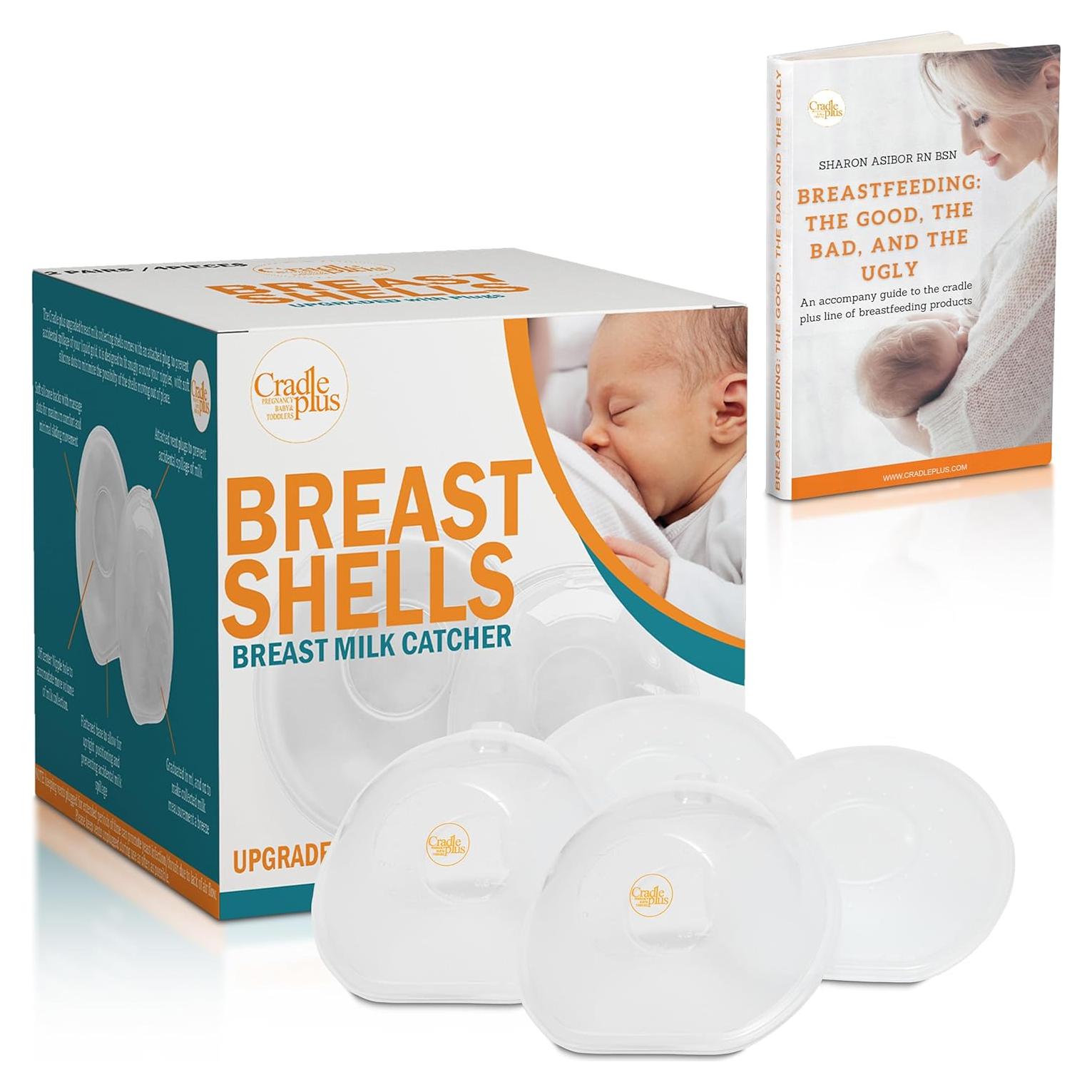Recolector de Leche Materna Cradle Plus - Paquete de 4 Conchas 60 ml