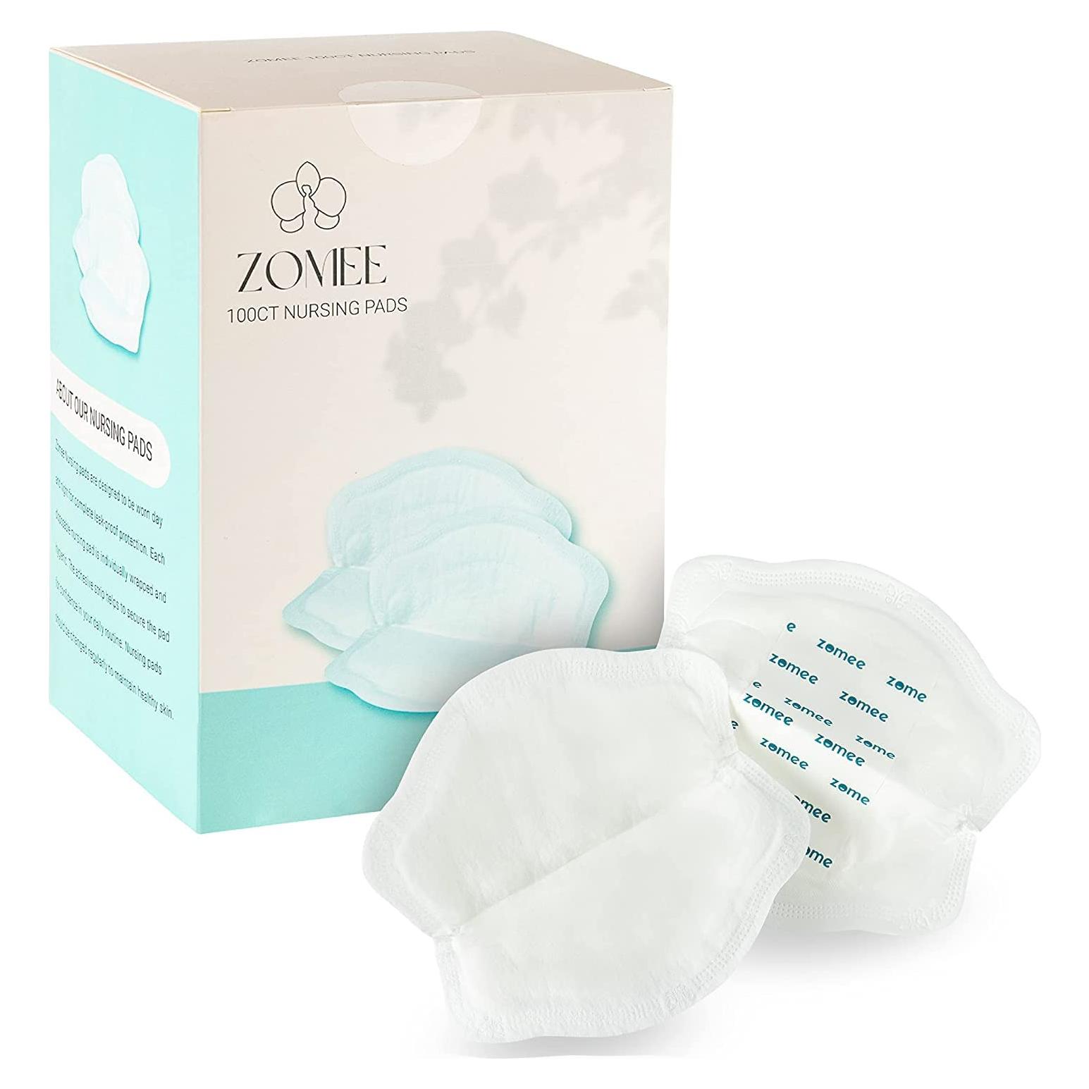Almohadillas Desechables para Lactancia Zomee - Ultra Absorbentes - 100 Unidades