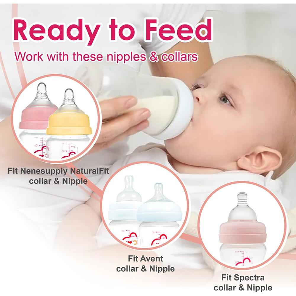 Botellas de Almacenamiento de Leche Materna Nenesupply 4x280ml