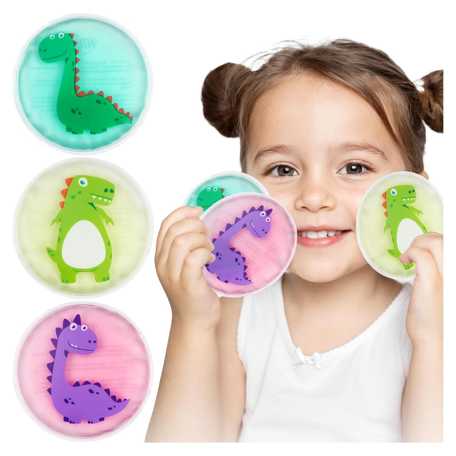 Paquete de Hielo Reutilizable Hilph Dinosaurio 3 Unidades