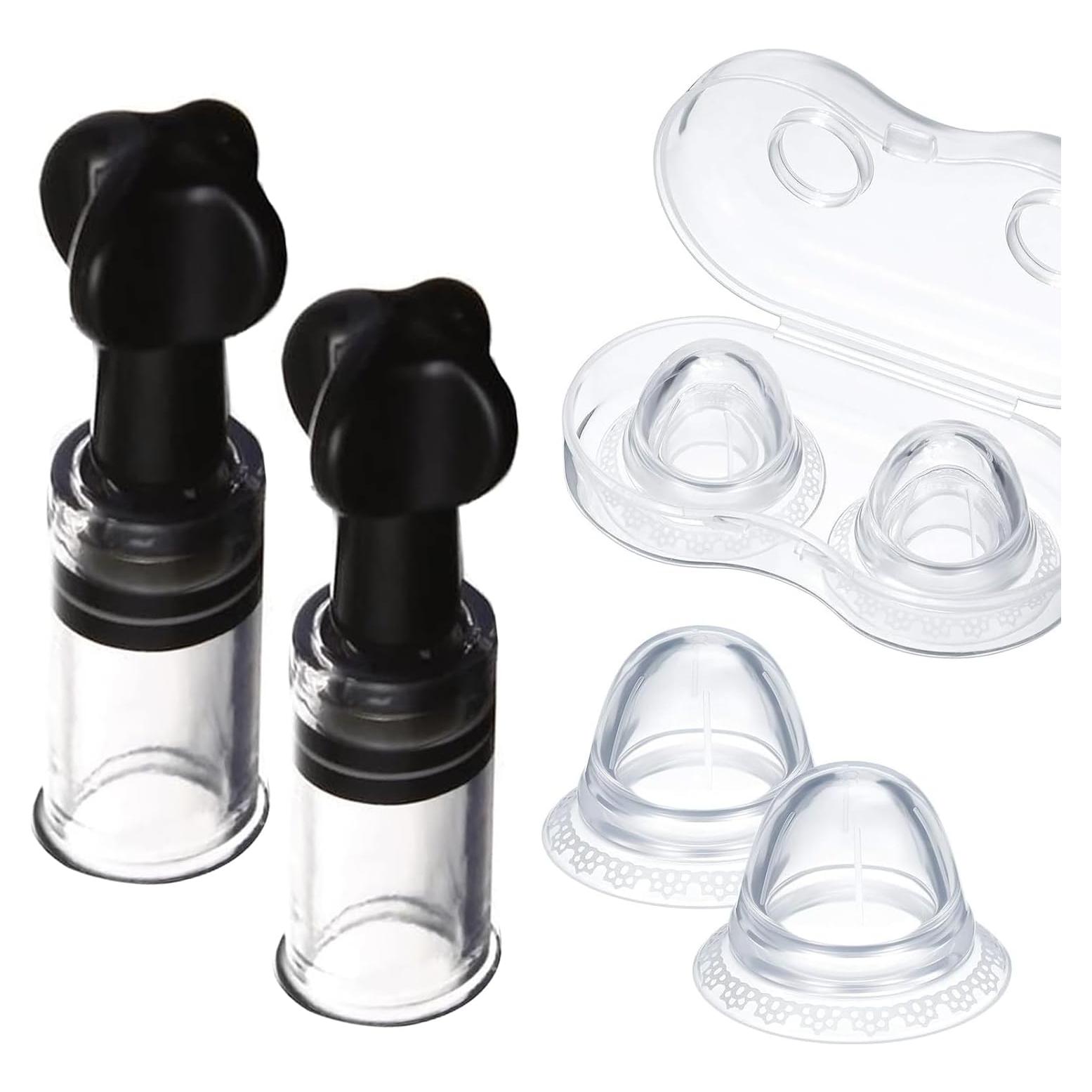 Corrector de Pezones LNAZCNZ - 4 Pcs Silicona Reutilizables