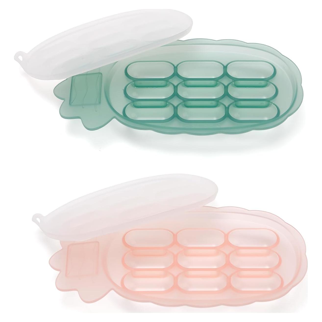 Bandeja de congelador de silicona Haakaa para bebés - Libre de BPA