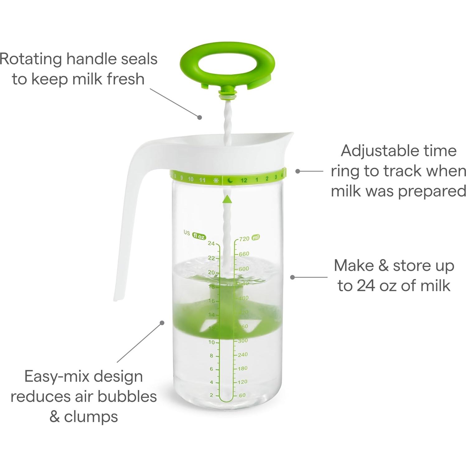 Jarra de Mezcla Munchkin 710 ml Verde para Bebés