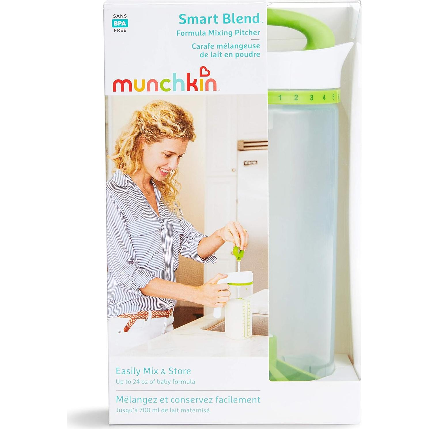 Jarra de Mezcla Munchkin 710 ml Verde para Bebés