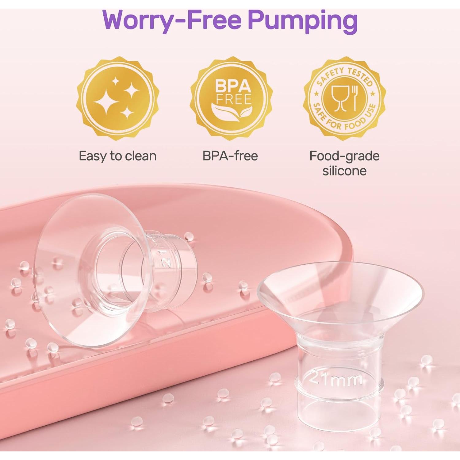 Kit de Bridas Nuliie 10PCS 13-21mm para Bombas de Pecho