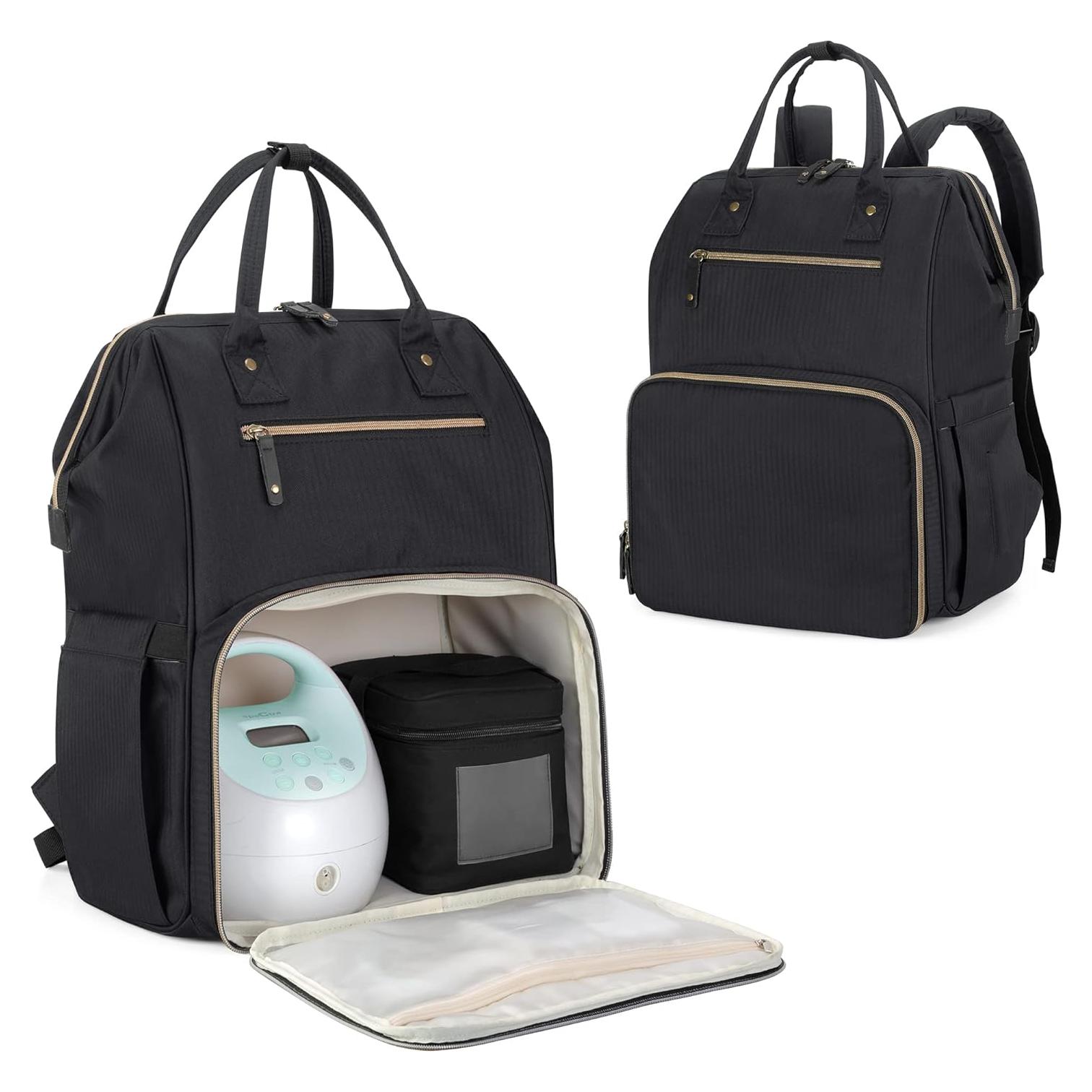 Mochila para Sacaleches Damero Nylon Resistente al Agua 39.62 cm