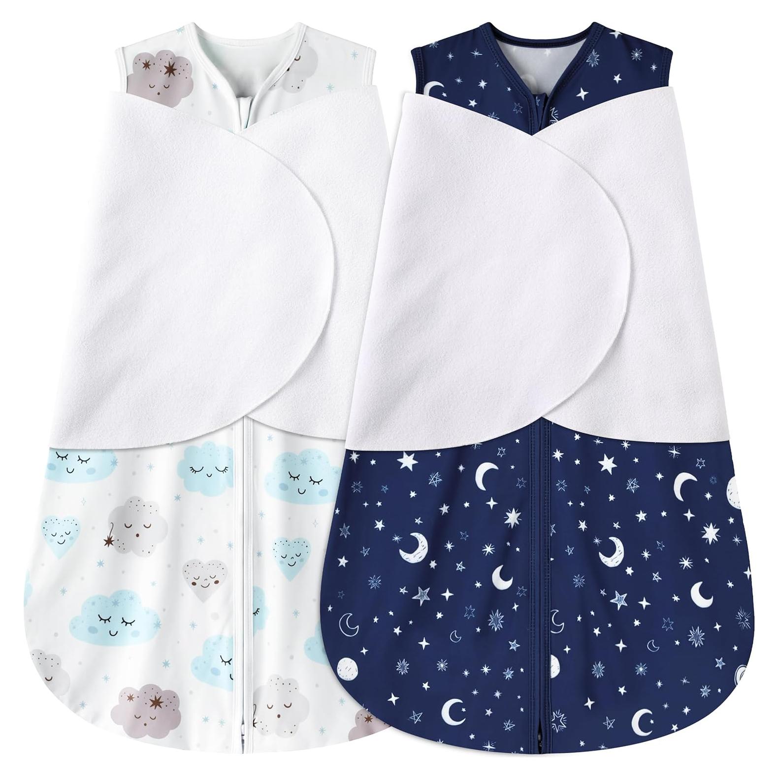 Saco de Sueño para Bebés 3-6 Meses BSTOPPT Algodón 100%