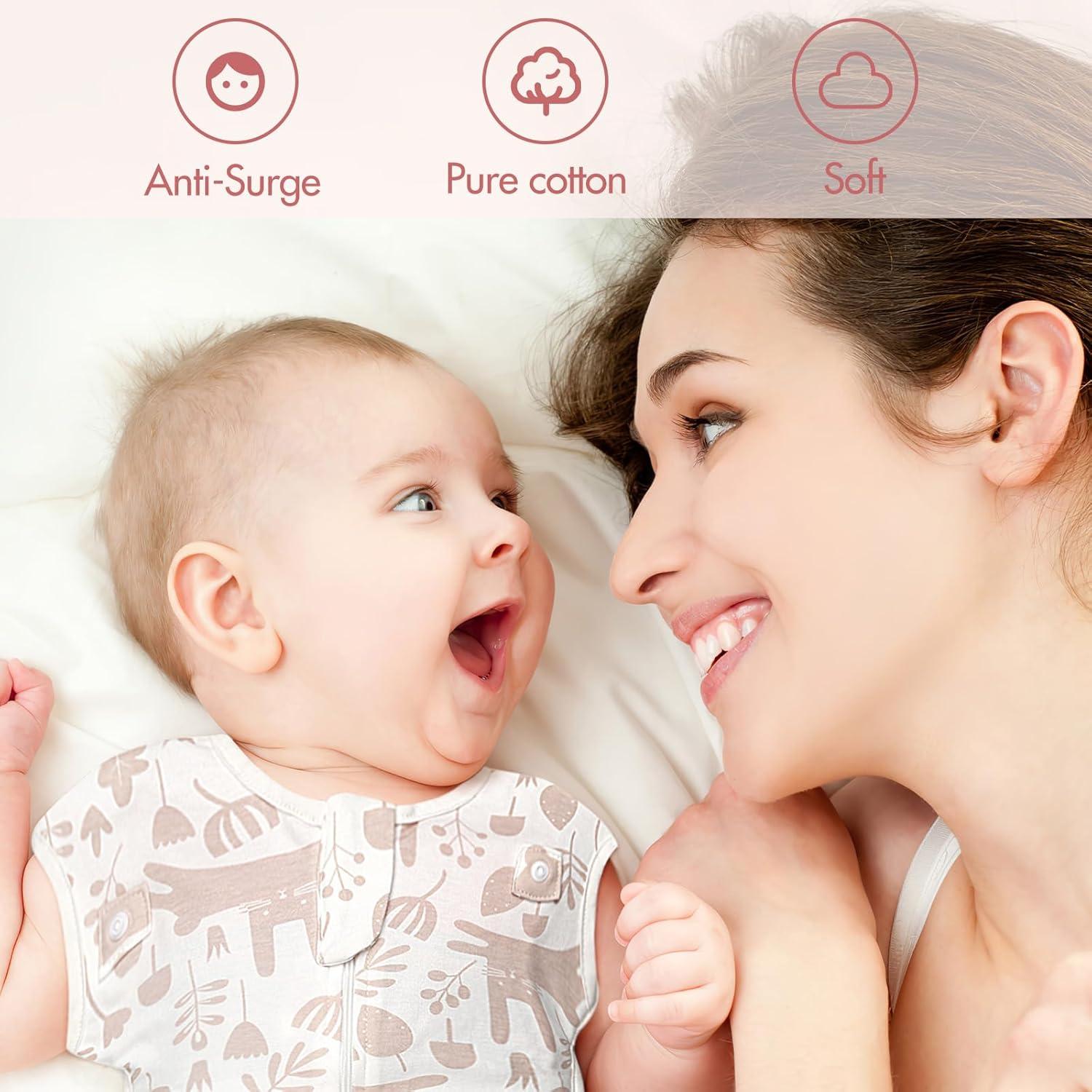 Sacos de Sueño Transicionales Anyedde 0-3 Meses - 2 Piezas