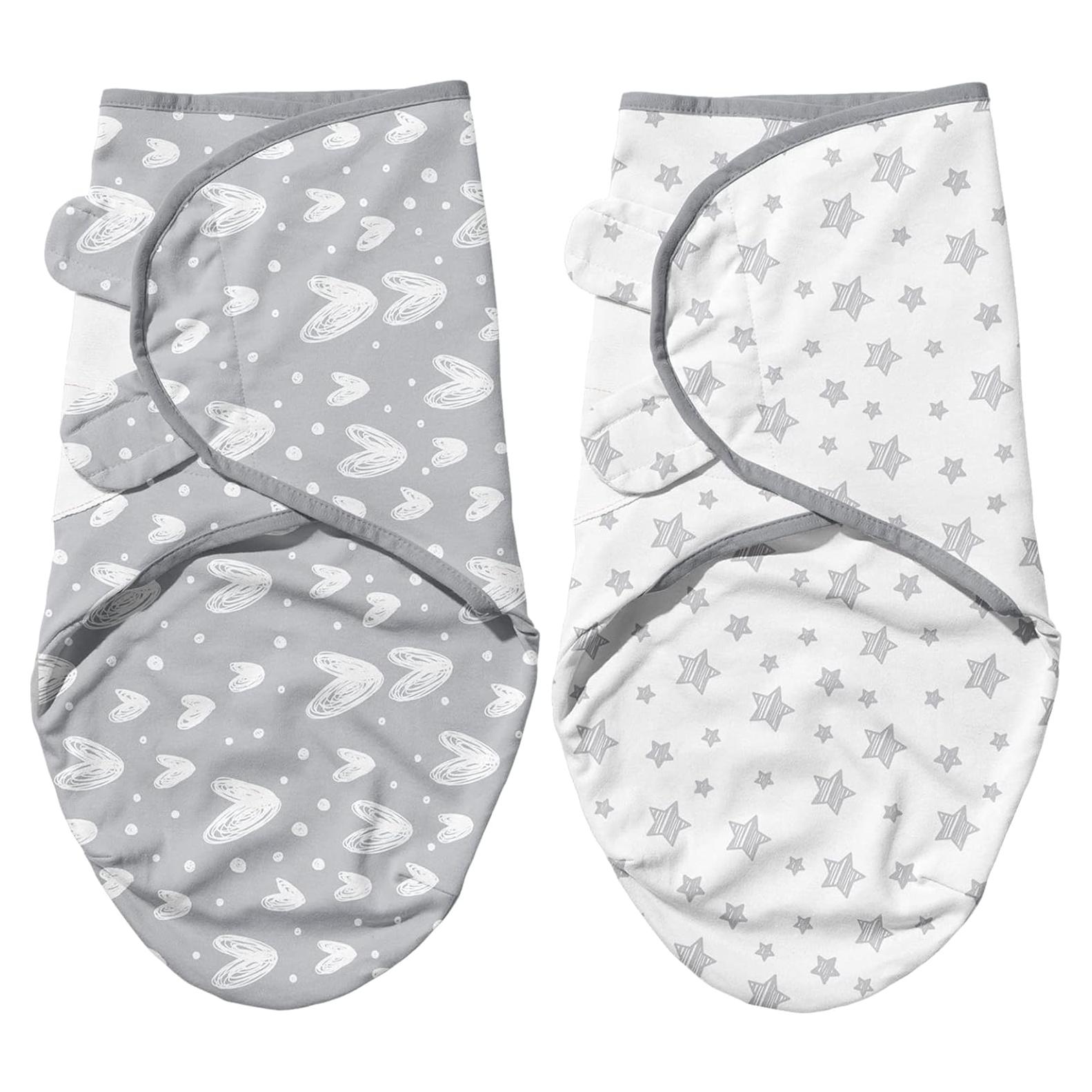 Manta Ajustable para Bebé Biloban 0-3 Meses Algodón Orgánico