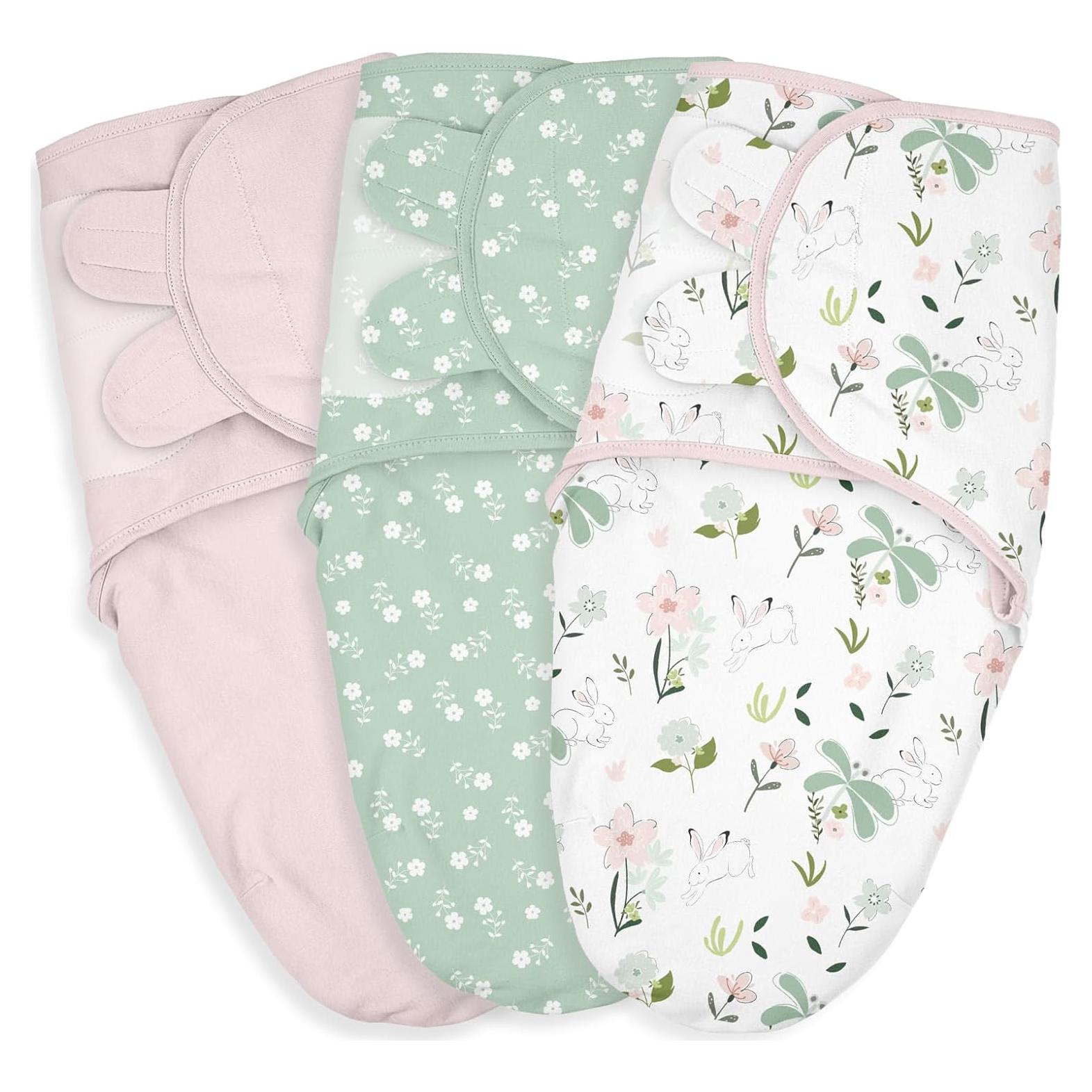 Sacos de Envolver para Bebés LYRICHOM BABY - 3 Unidades Algodón Orgánico