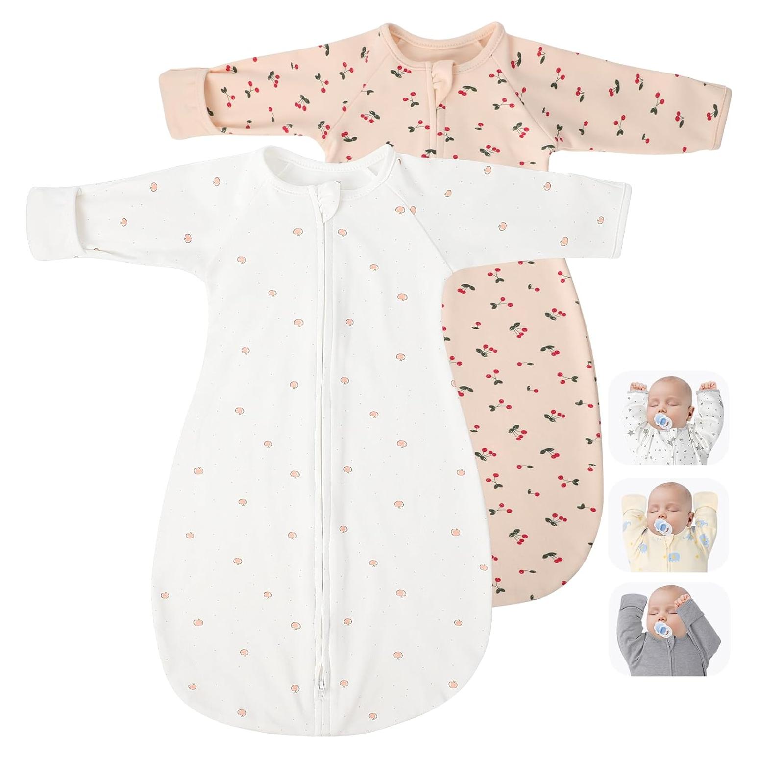 Saco de Swaddle Transicional Amrcbb 1.5 Tog 0-3 Meses