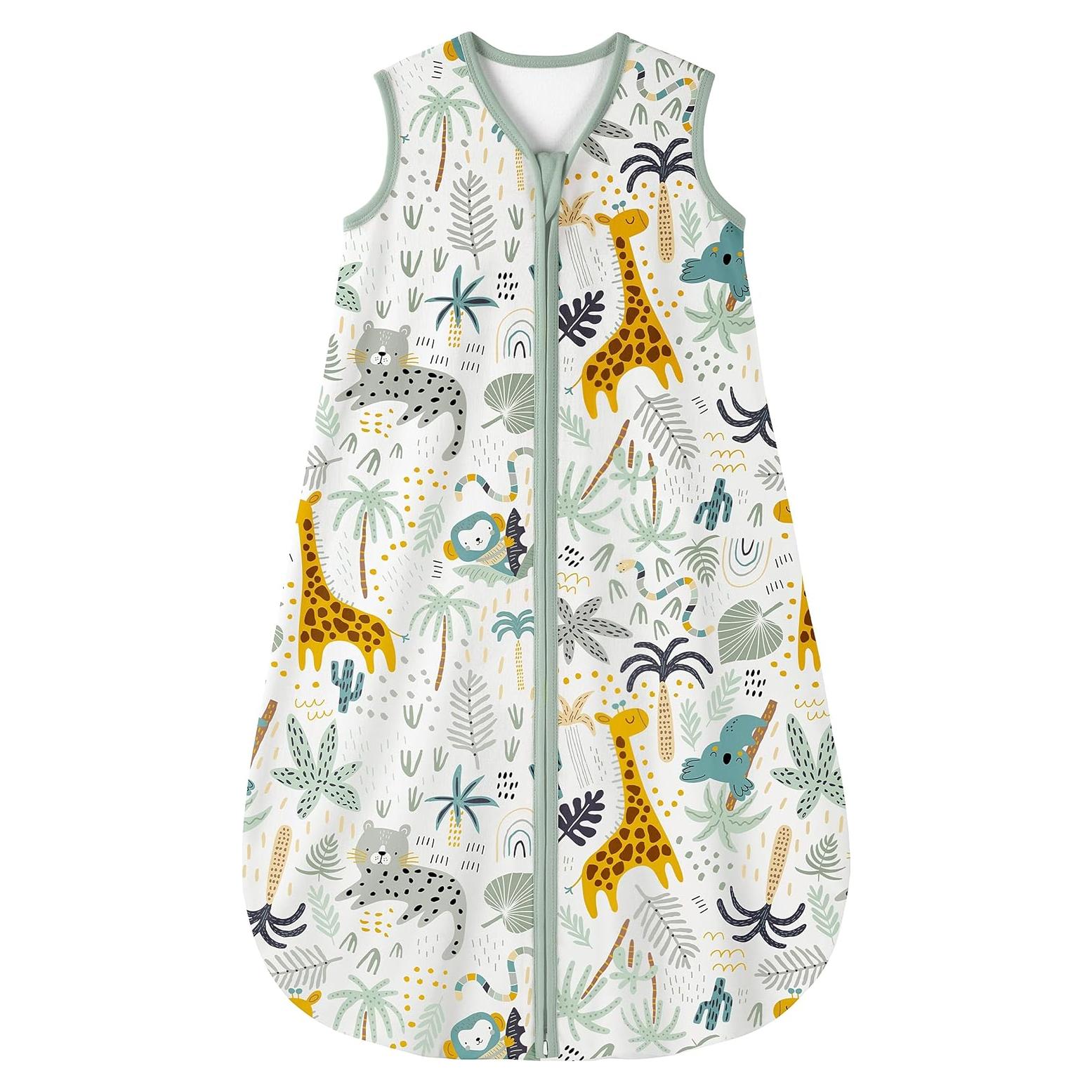 Saco de Sueño para Bebés Yoofoss 0.5 TOG Jirafa 6-12 Meses