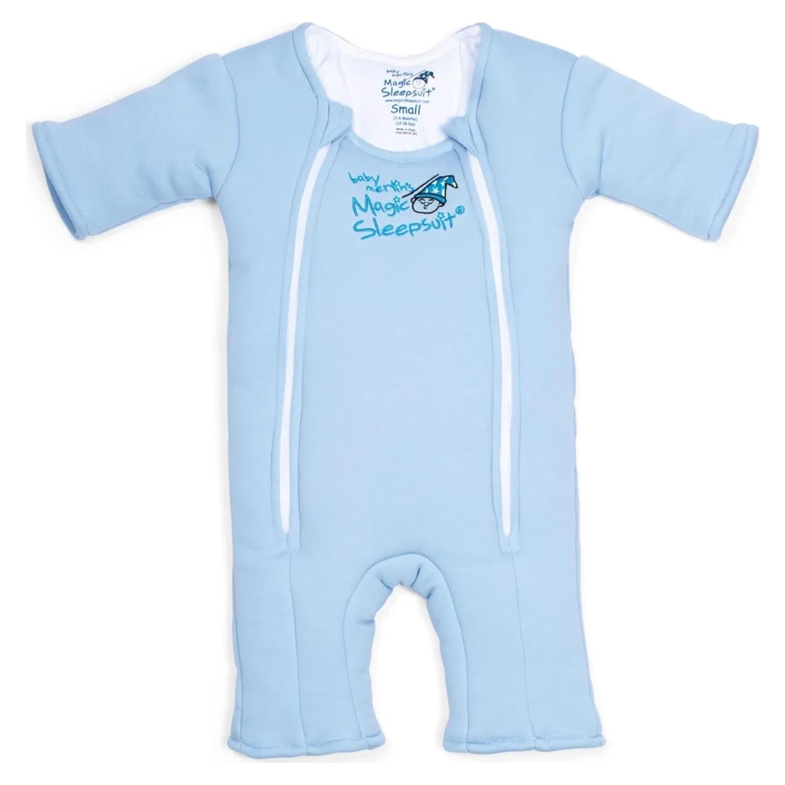 Magic Sleepsuit Baby Merlin Algodón Pequeño 3-6 Meses Azul