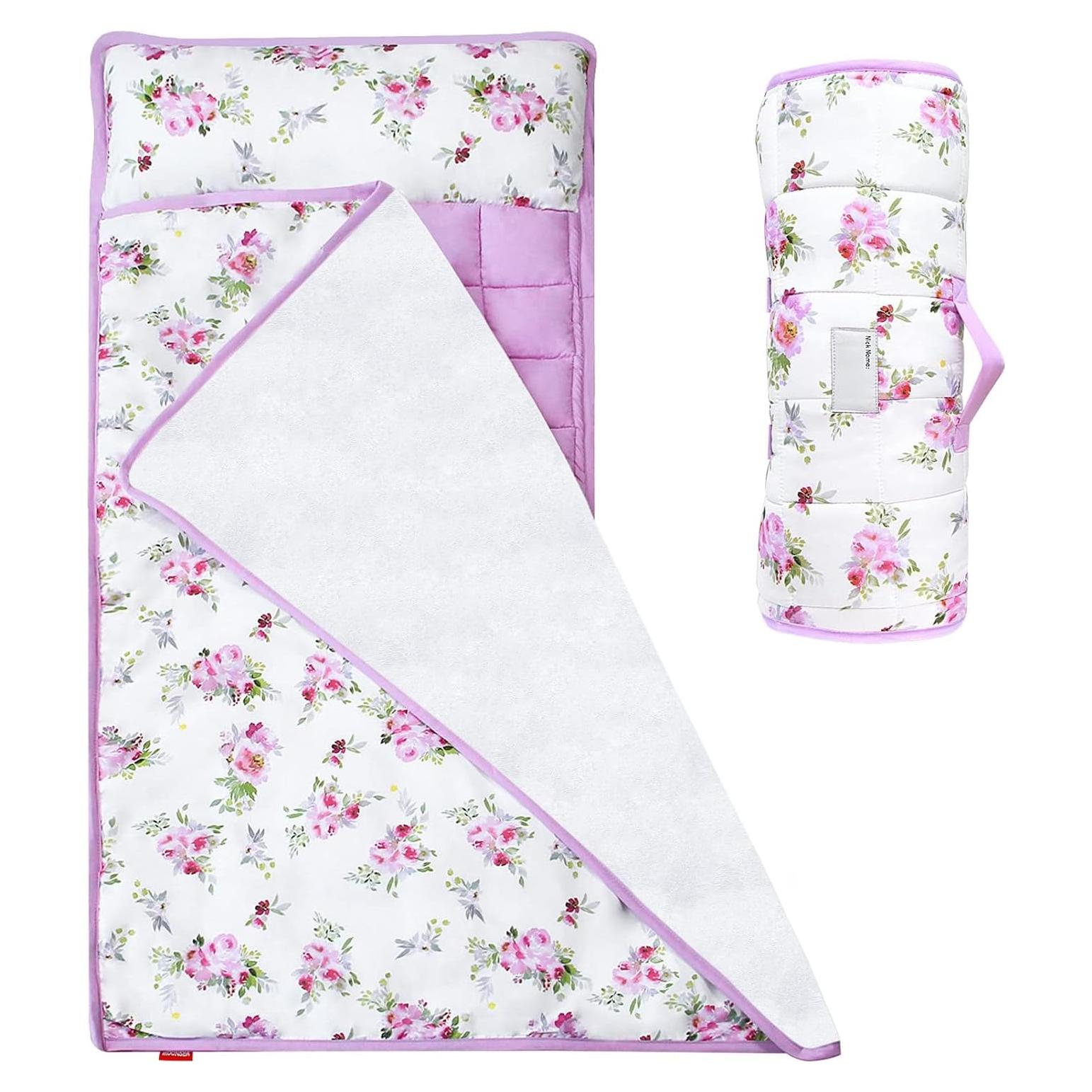 Alfombra de Siesta Floral Moonsea 53x127 cm para Niñas