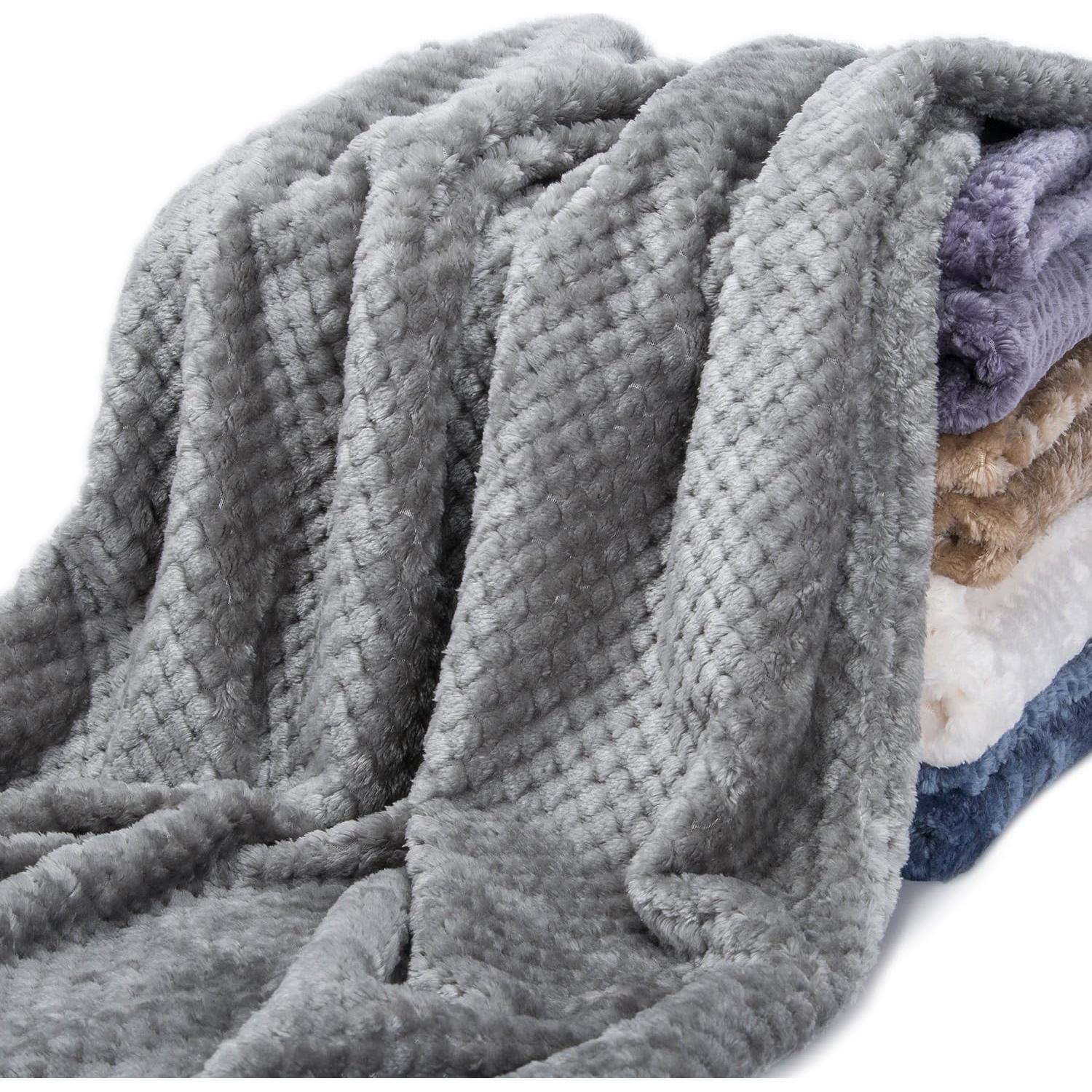 Manta de Arrullo para Bebé Wonder Miracle 71x102cm Gris Pizarra