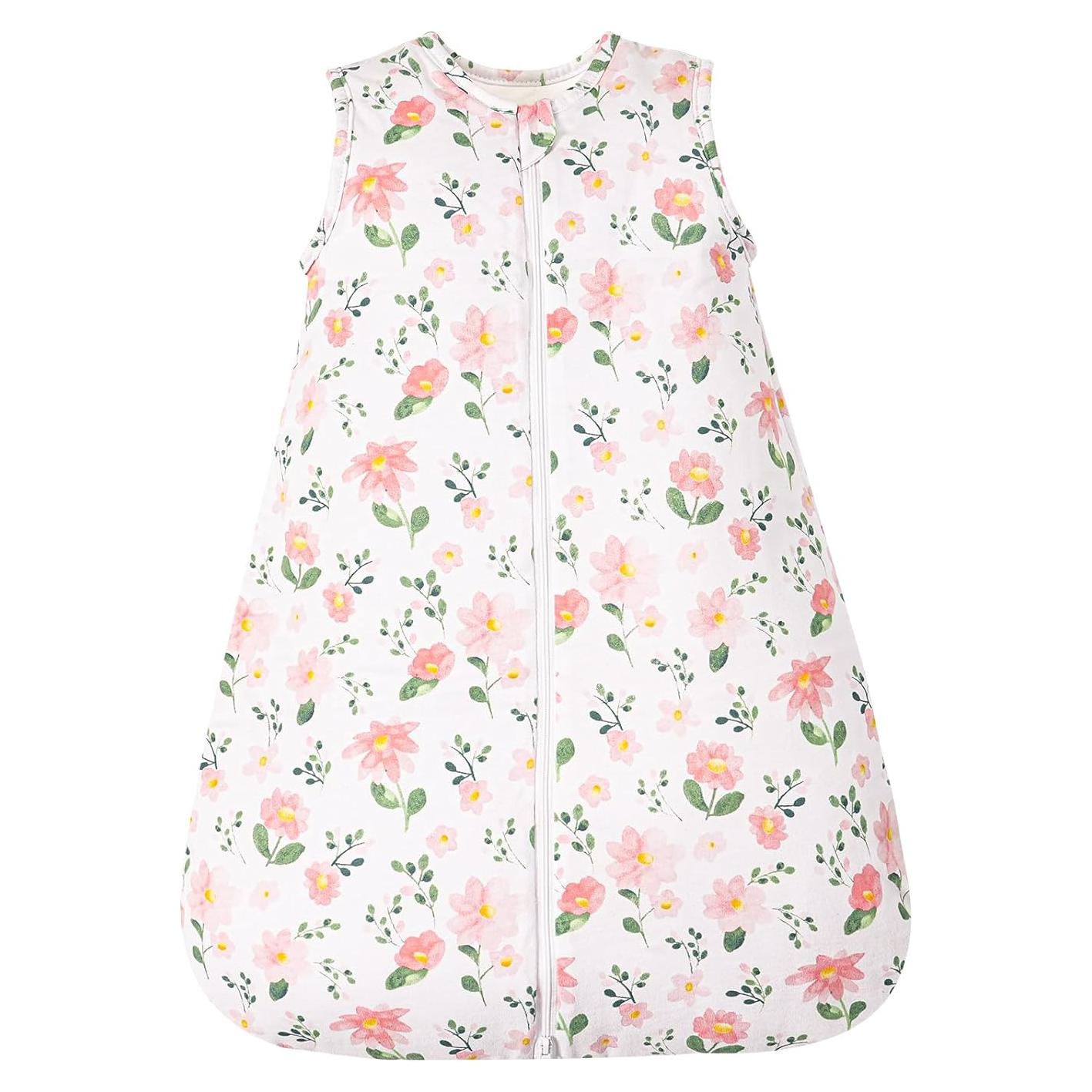 Saco de Dormir PHF para Bebés 100% Algodón Floral 18-24 Meses