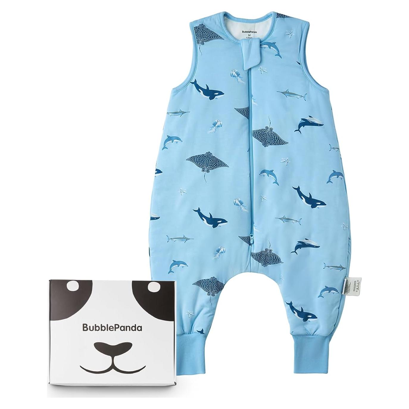 Saco de Dormir BubblePanda Rayón Bambú 1-2T Tiburón