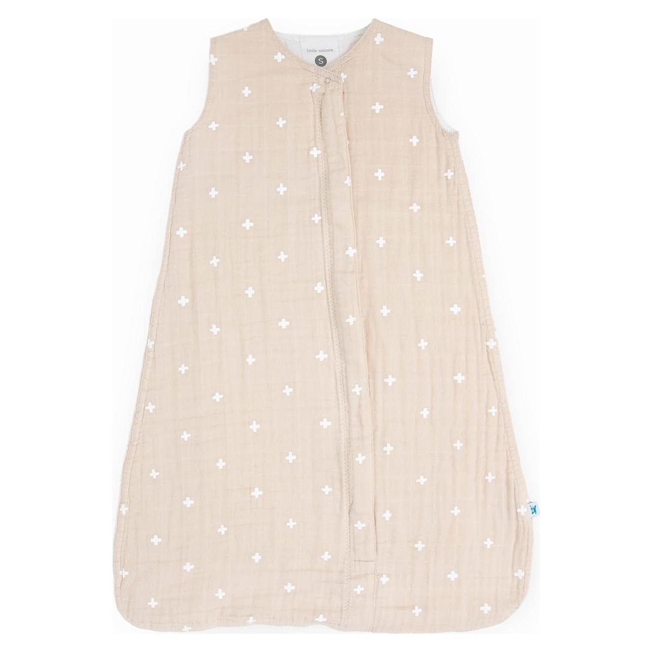 Saco de Dormir Muselina Premium 18-24 Meses Cruce Taupe