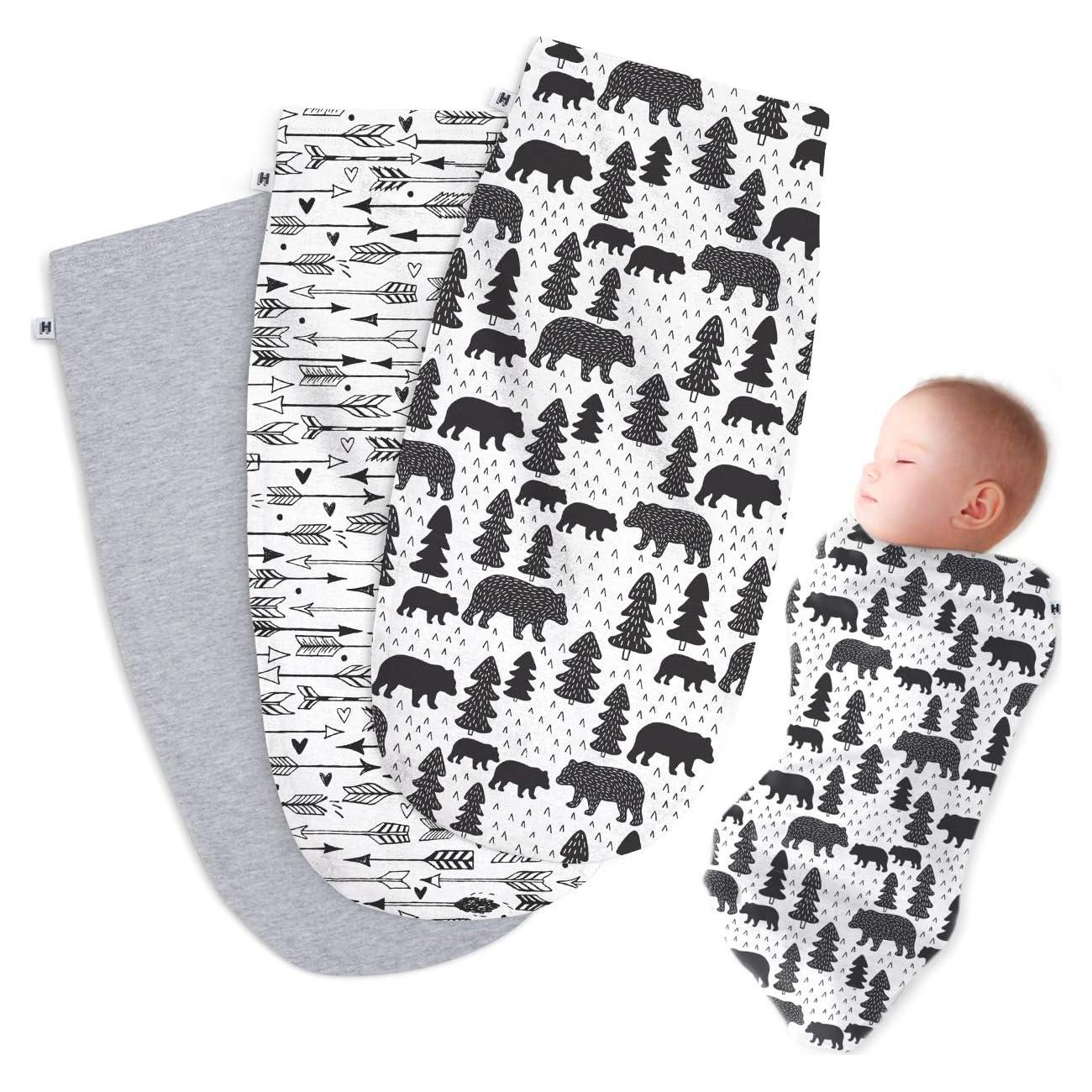 Saco de Envolver para Bebé HH Henry Hunter - 3 Unidades 0-3 Meses