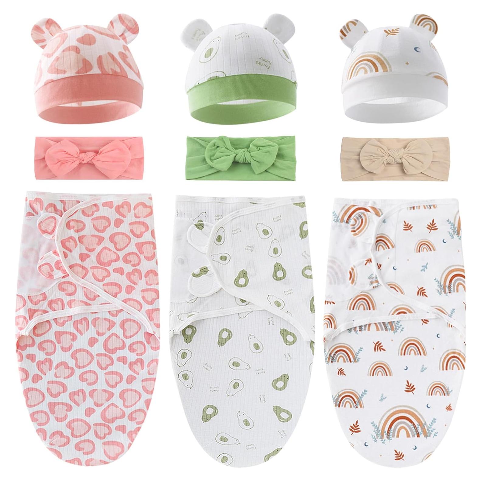 Paquete de 3 Sacos de Sueño Orgánicos para Bebés ATOGNQI