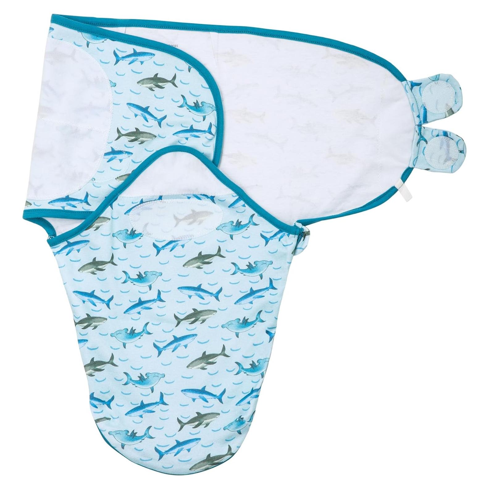 Saco de Sueño LollyBanks para Bebés 0-3 Meses Tiburón