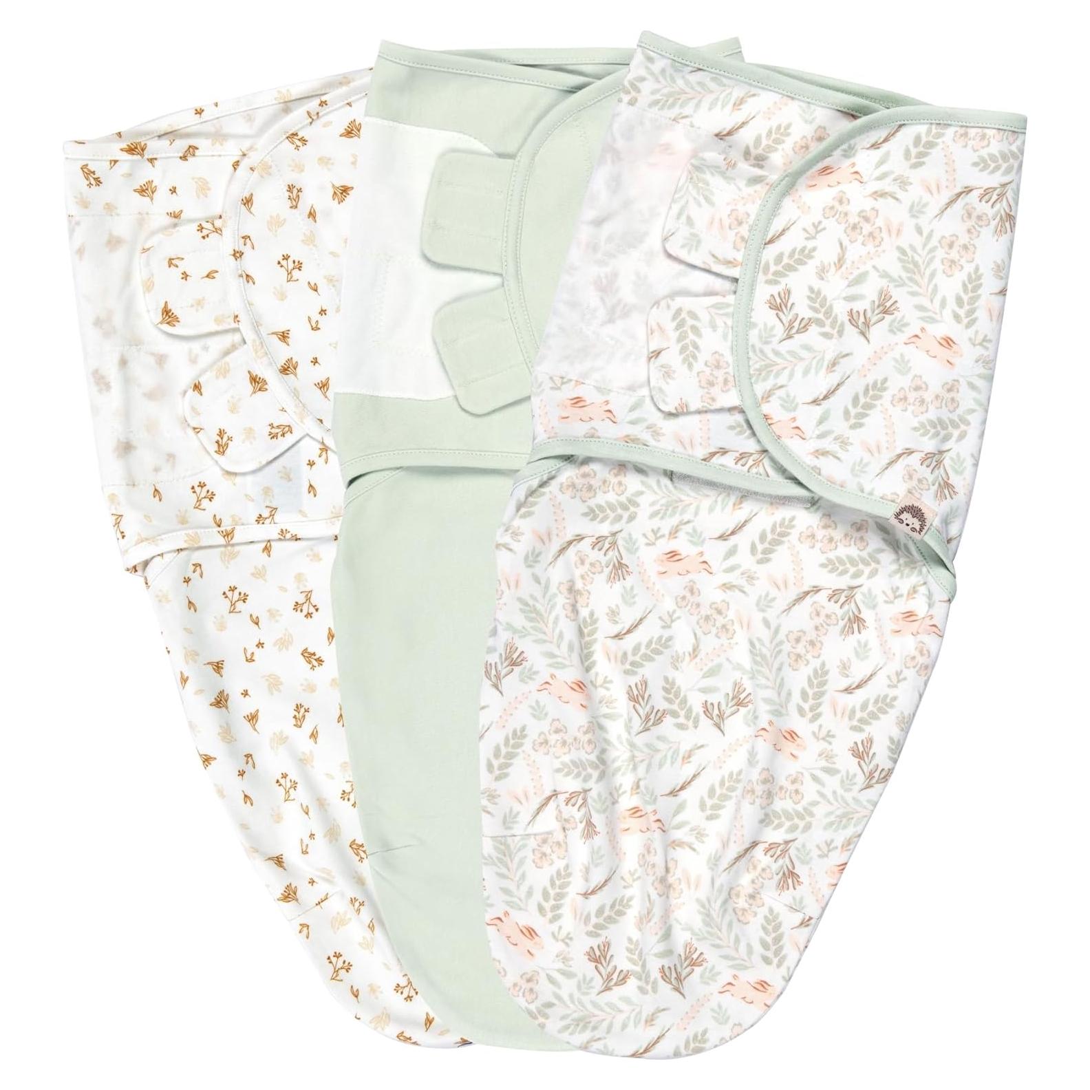 Paquete de 3 Sacos de Sueño Algodón MY LITTLE ZONE 0-3 Meses