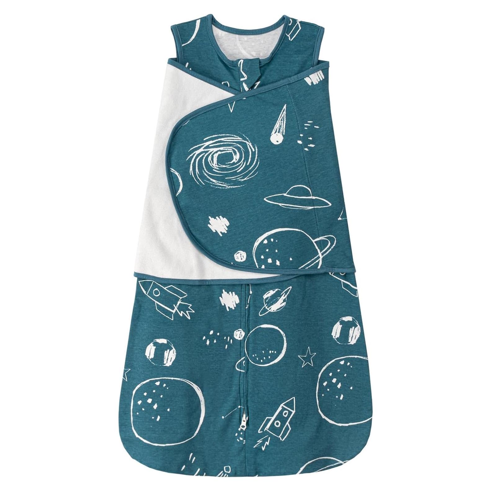 Saco de Sueño Swaddle ZIGJOY 1.0 TOG Algodón 0-6 Meses