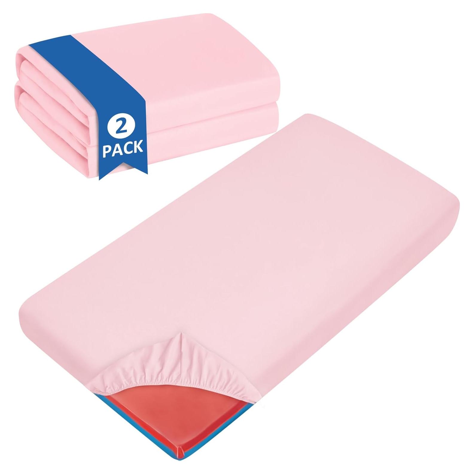 Sábana Ajustada para Mat Nap Coldwind Rosa 24x48 cm Microfibra