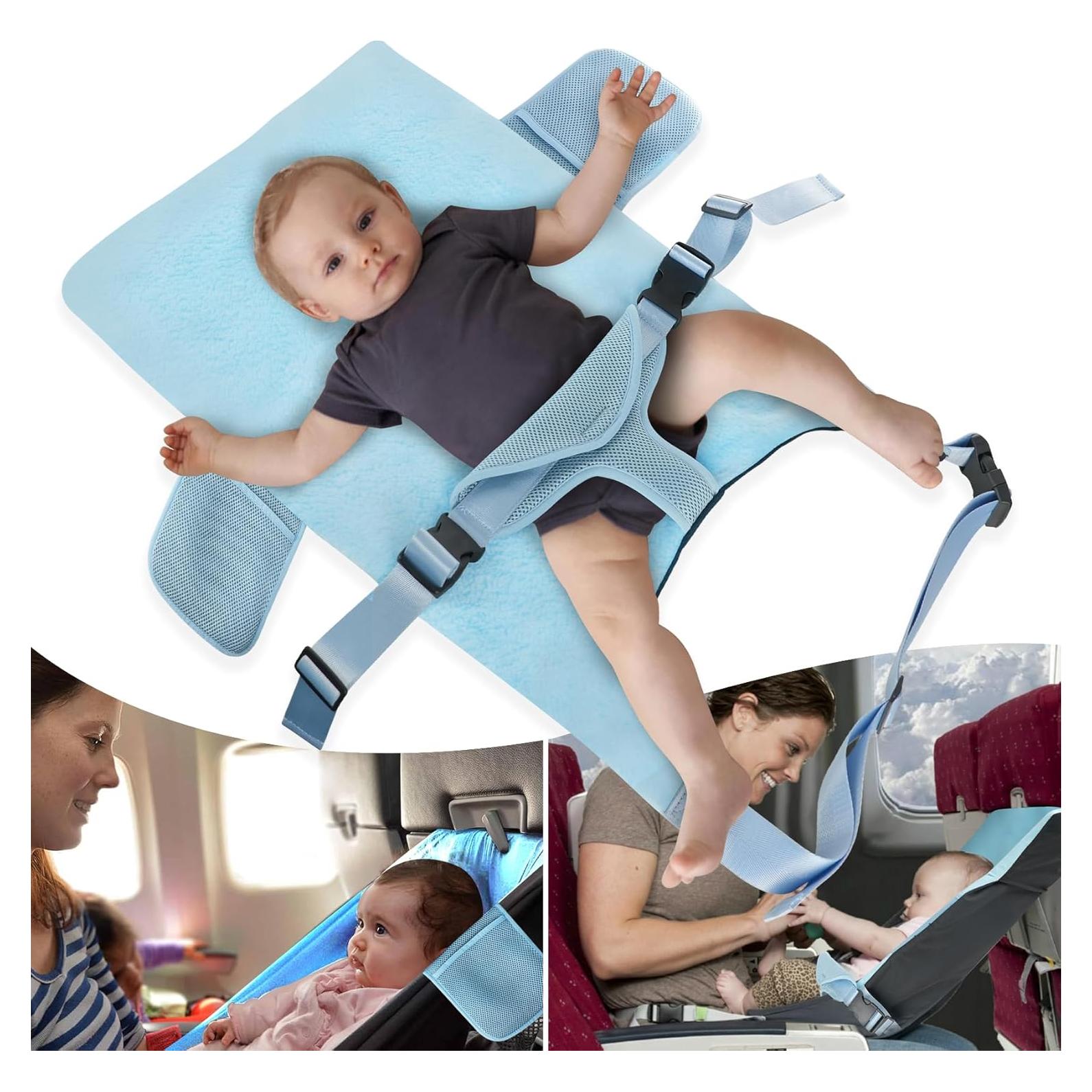 Cama de avión portátil LoTanop para bebés 1-12 meses