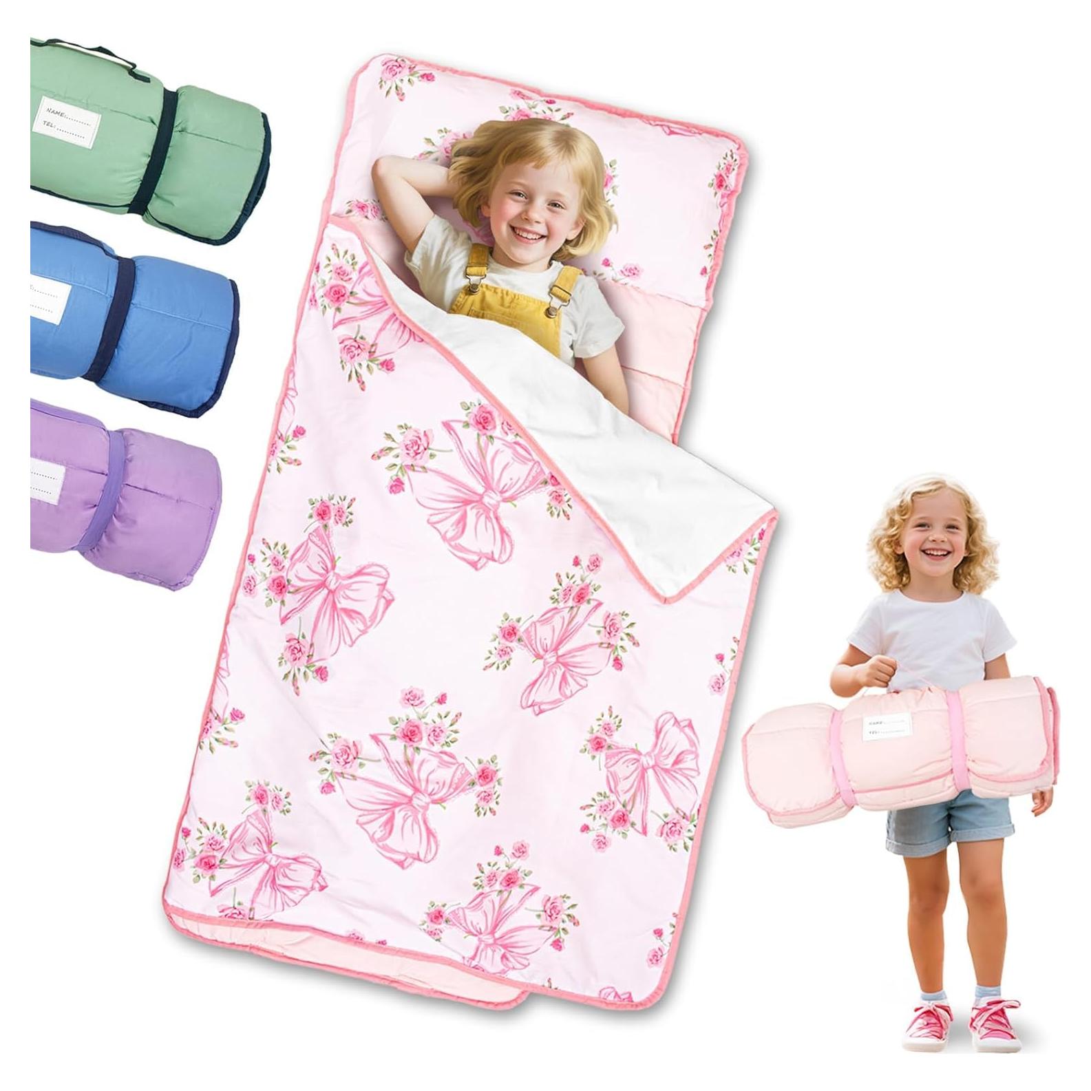 Colchoneta Ligera PRIMLECT para Niños 129.5x55.9cm con Almohada