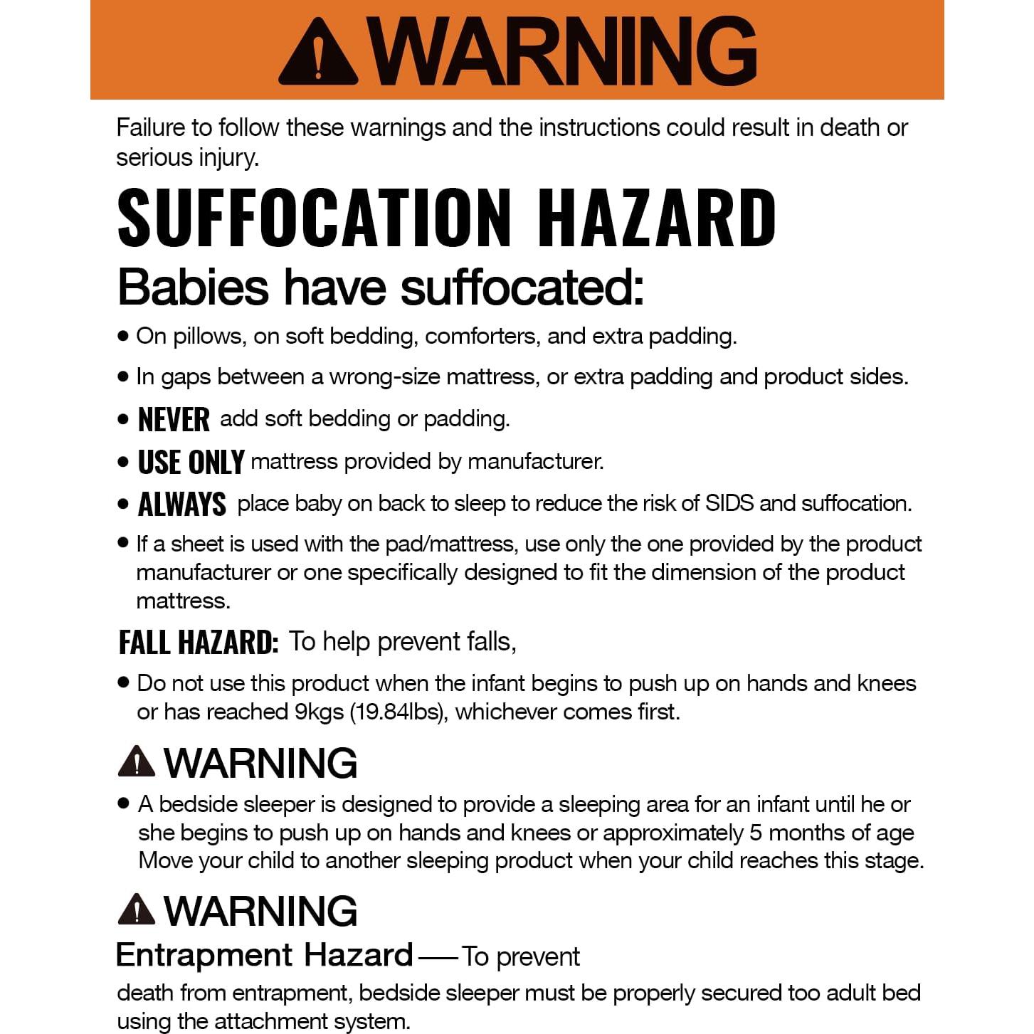 Cuna Larex 3 en 1 para Bebés Ajustable 7 Alturas Gris Oscuro