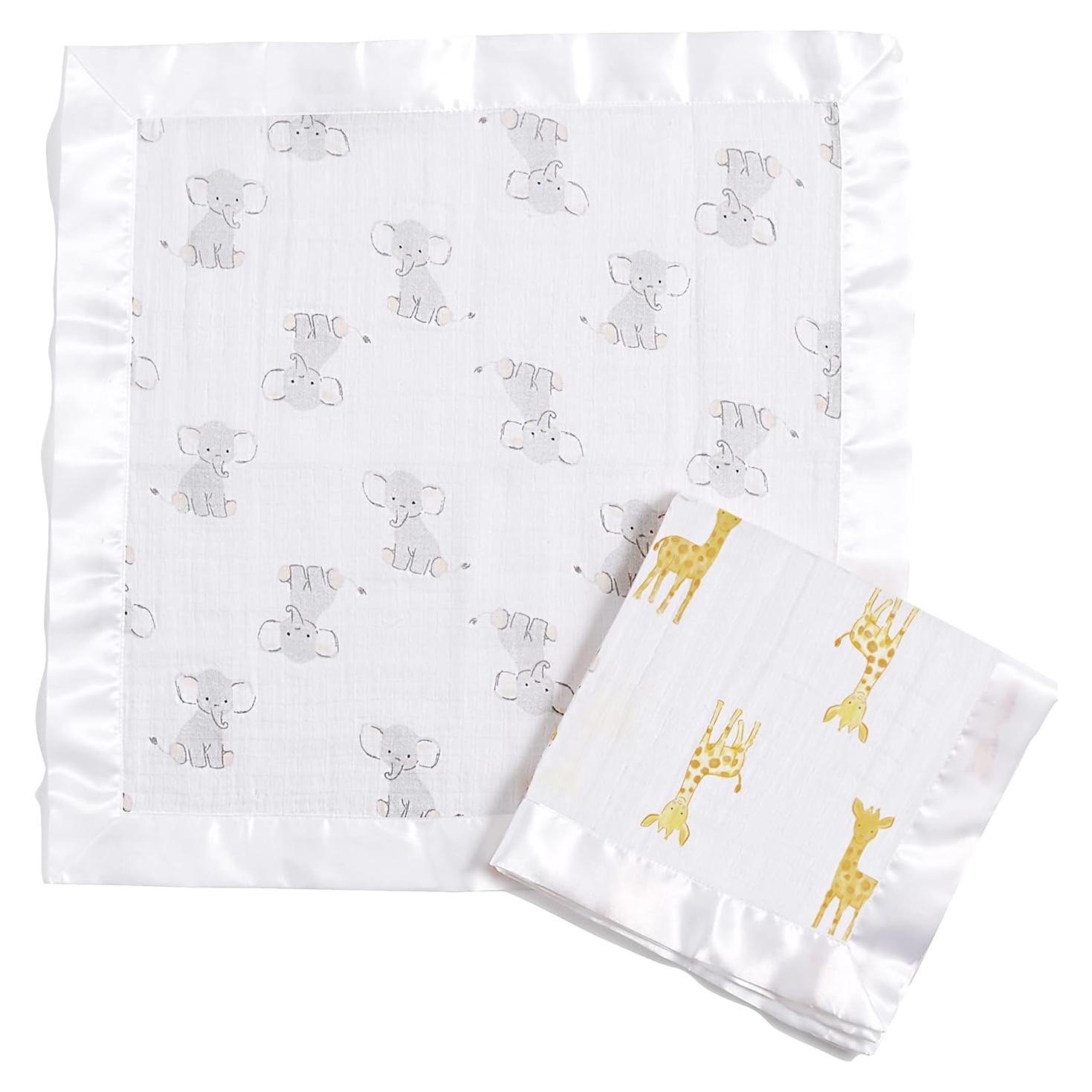 aden + anais Manta de Seguridad Issie 2 Paquete 100% Algodón