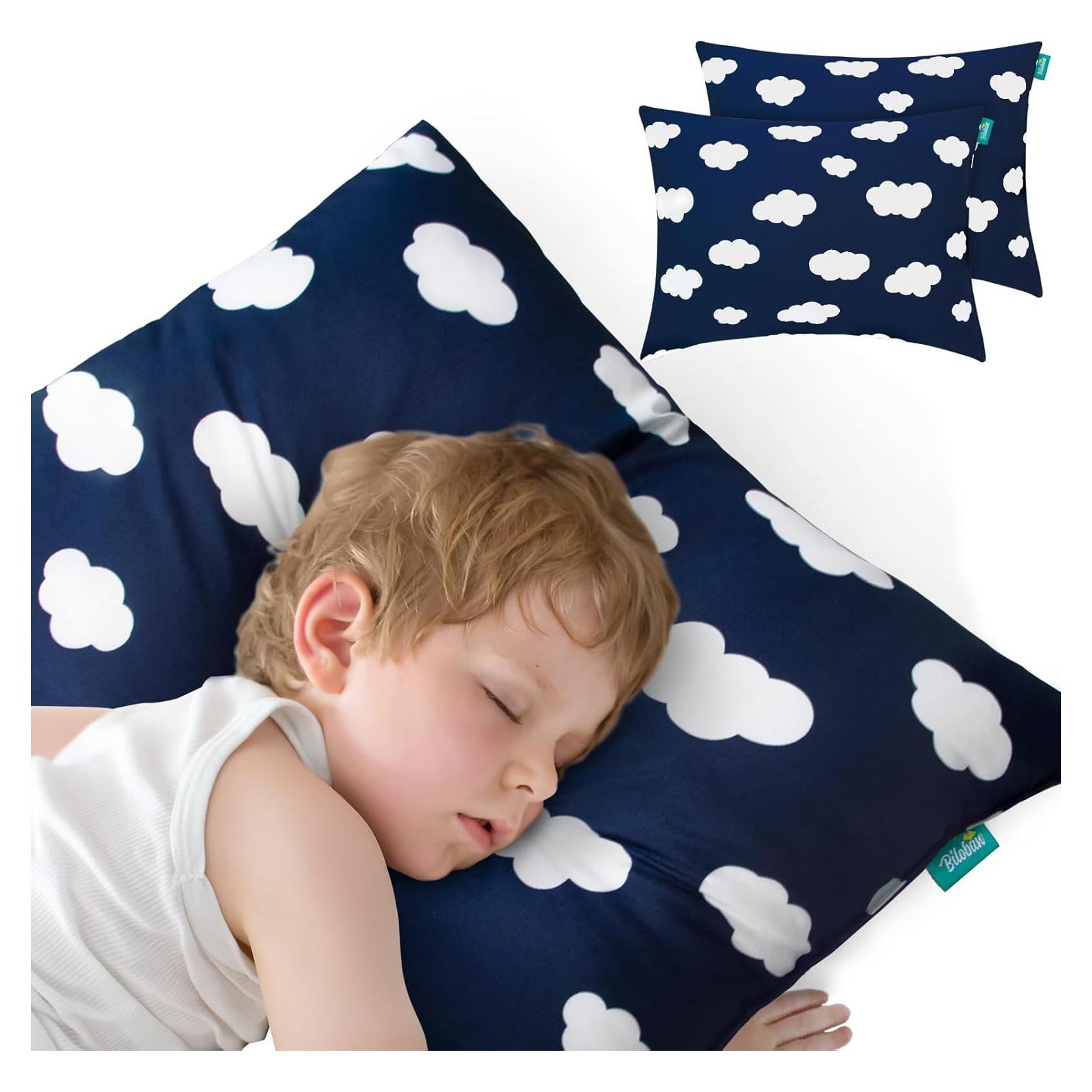 Almohada para Niños Biloban 35.5x48.3 cm Suave Nube Marina