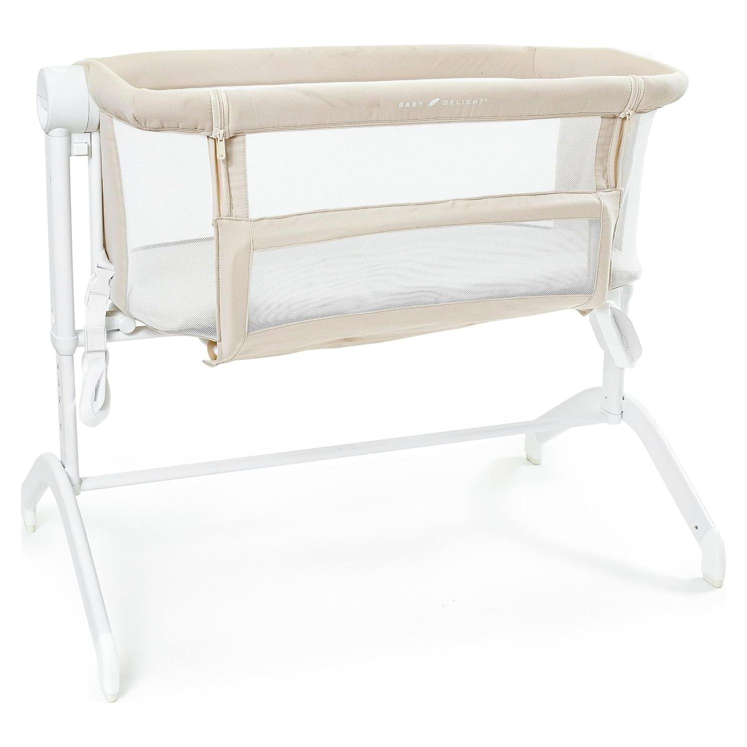 Cuna Beside Me Wink Baby Delight | Ajuste 7 Alturas | Avena