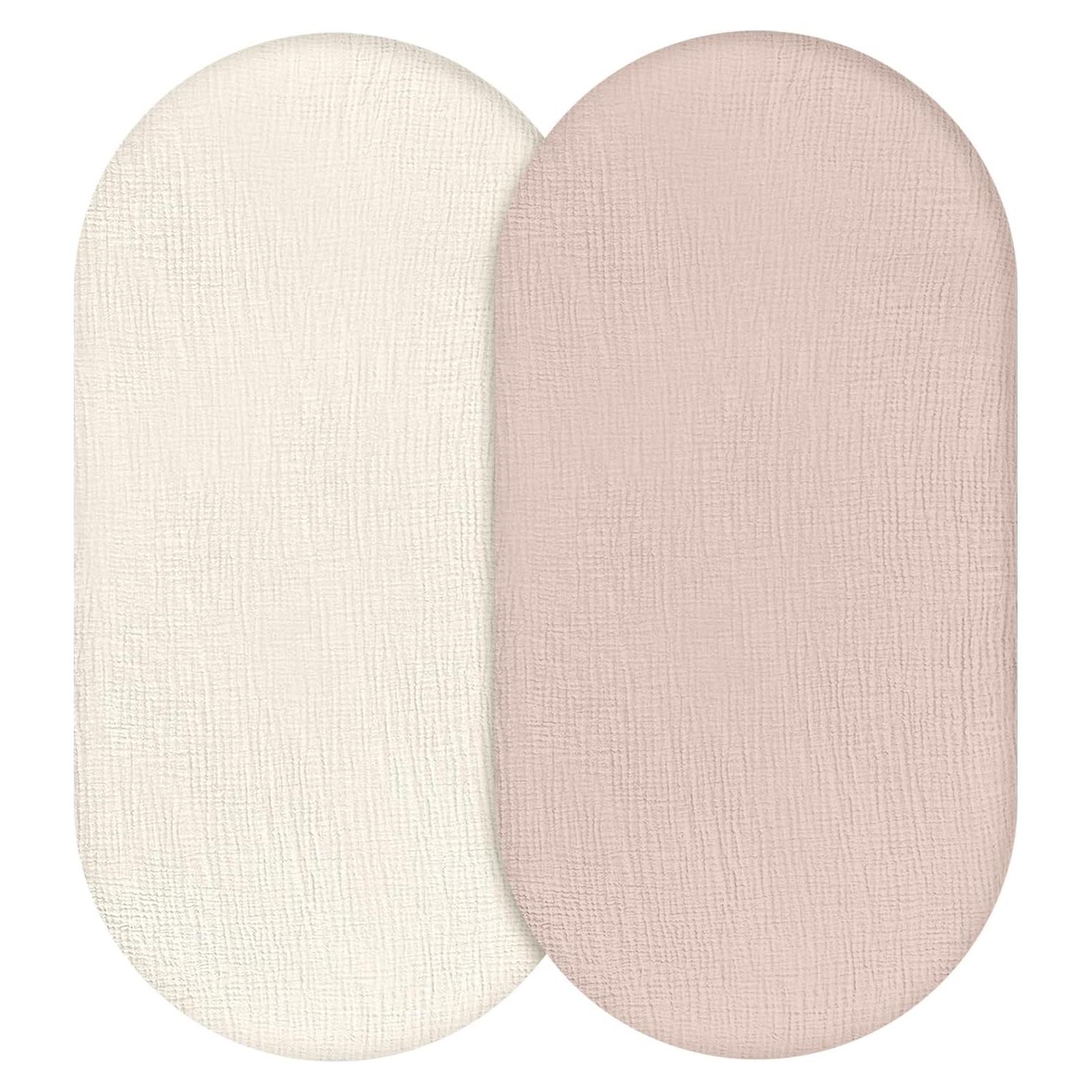 Sábanas Ajustadas LYRICHOM BABY para Cuna - Paquete de 2