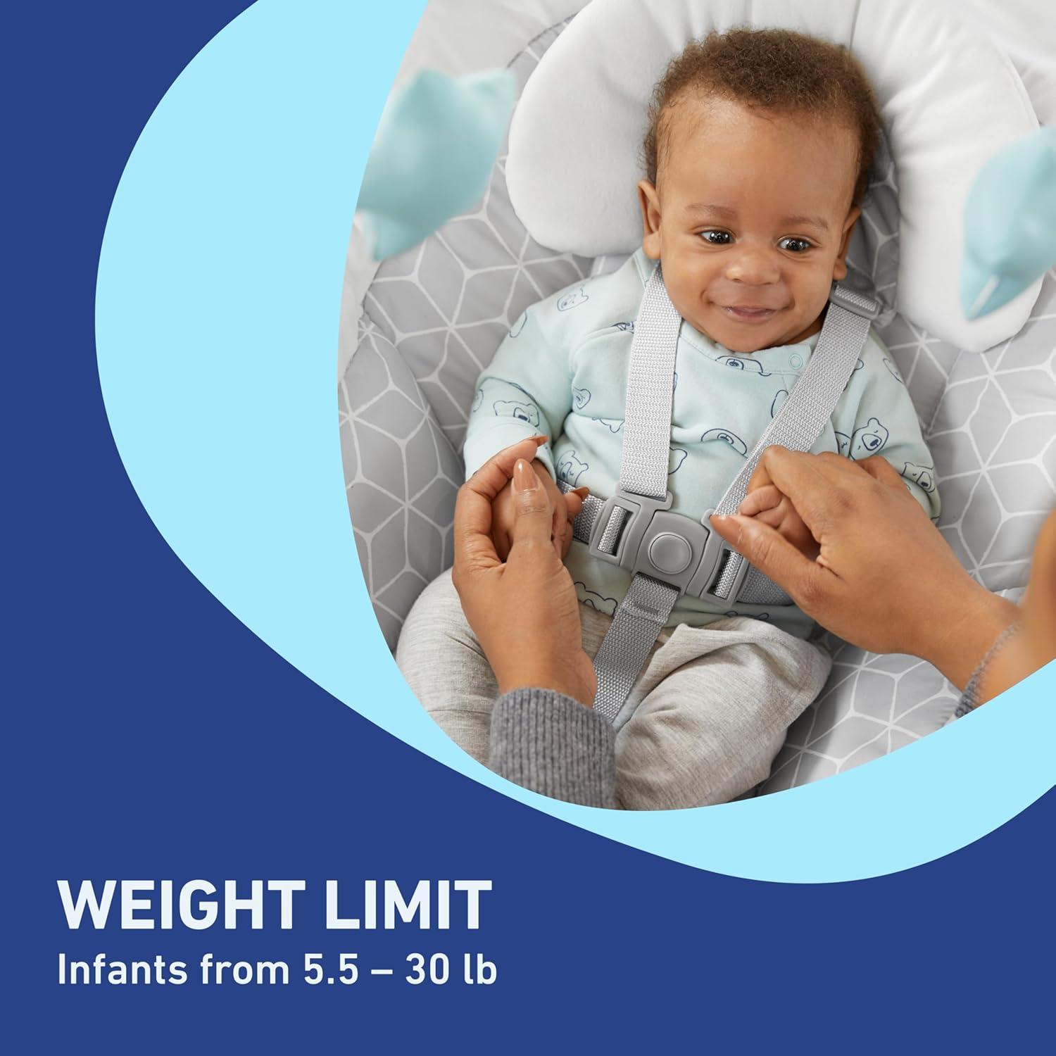 Columpio Graco Simple Sway Abbington 6 Velocidades y Vibración