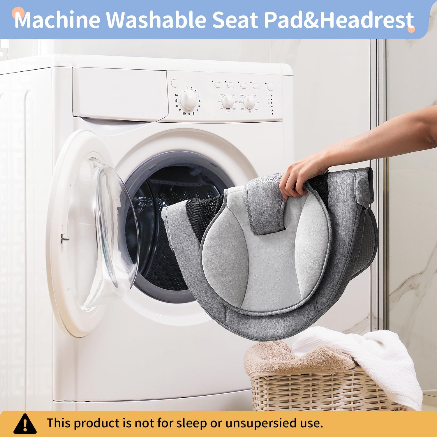 Columpio Eléctrico para Bebés LAREX 5 Velocidades y Bluetooth