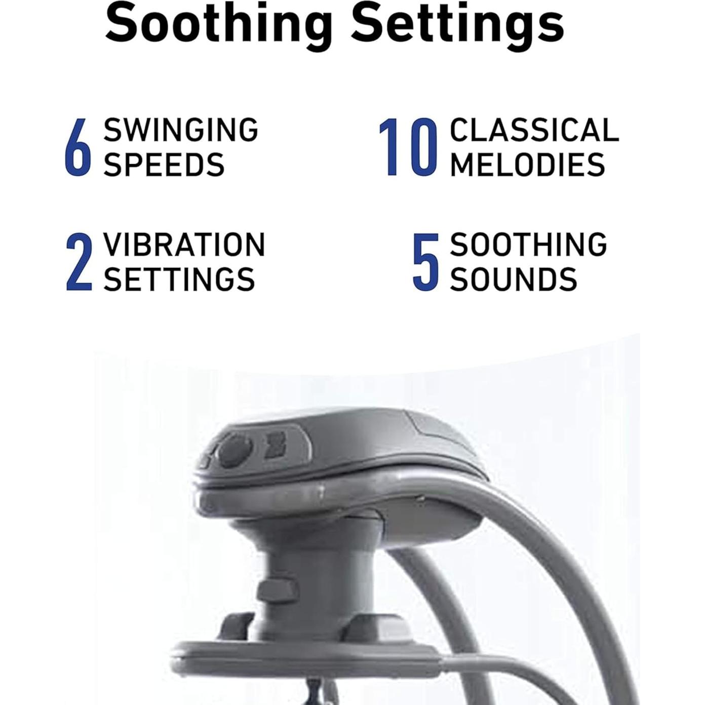 Columpio y Rocker Graco DuetSoothe Winselt 6 Velocidades