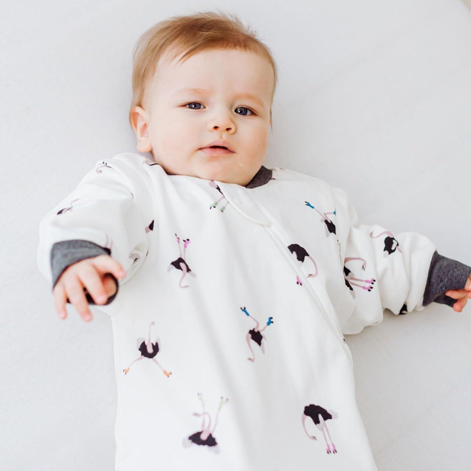 Saco de dormir Nest Designs 100% algodón orgánico 1.0 TOG 6M-18M