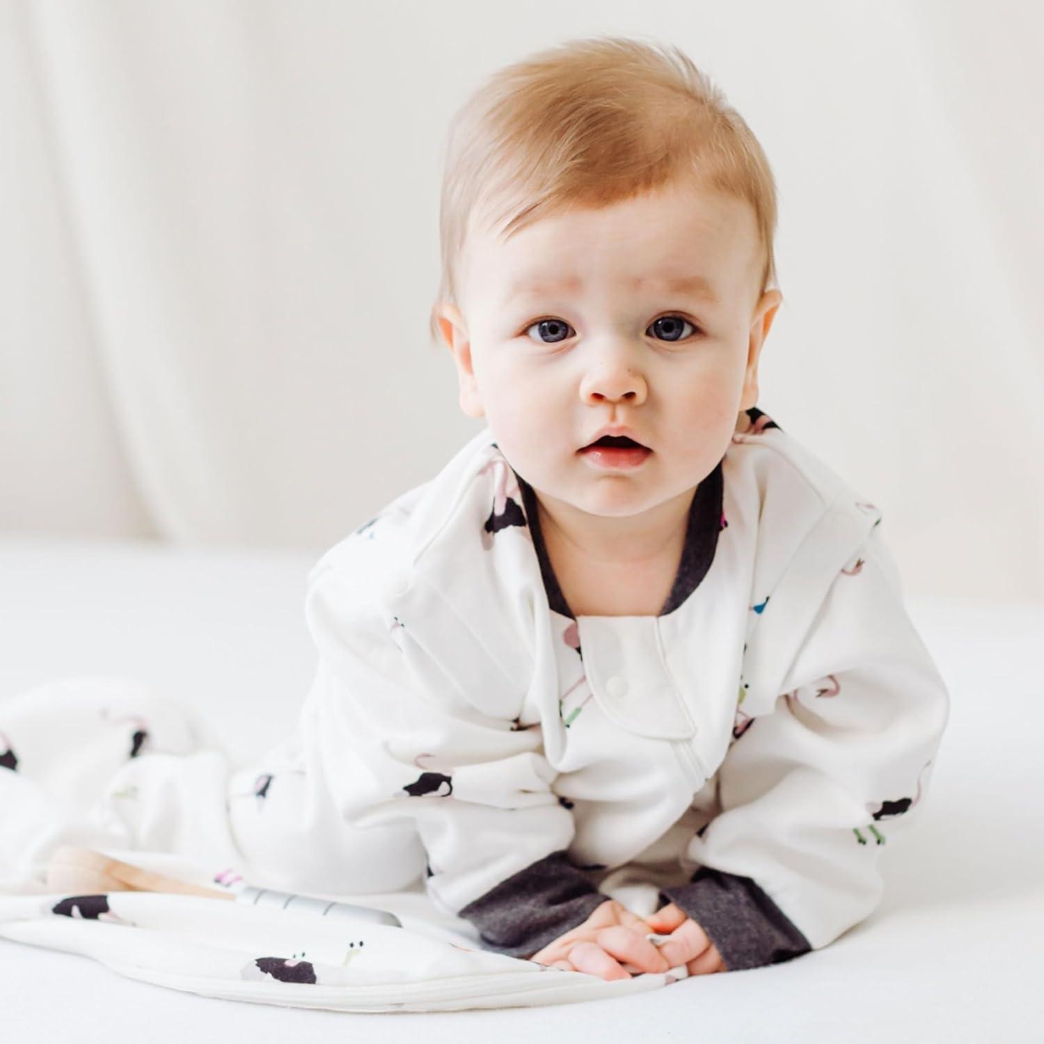 Saco de dormir Nest Designs 100% algodón orgánico 1.0 TOG 6M-18M