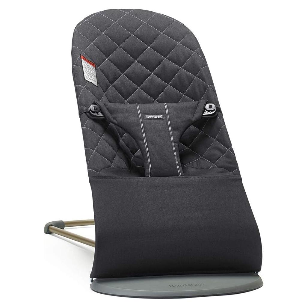 Silla de Rebote BabyBjörn Bouncer Bliss Negra 3.6-13.2 kg
