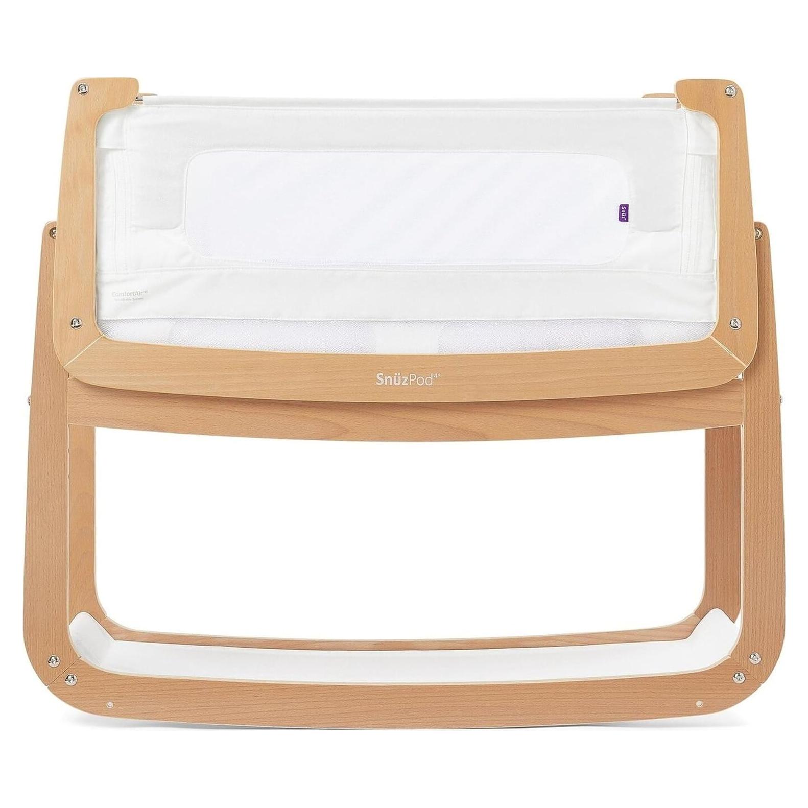 Cuna Mecedora SnuzPod 4 Natural - Cuna Portátil 100x49 cm