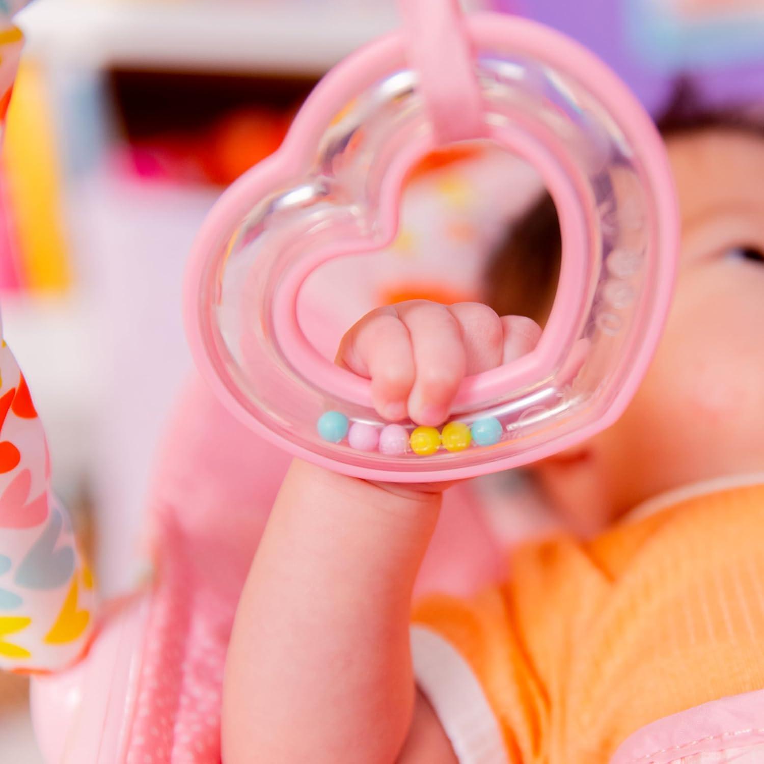 Asiento de rebote para bebés Bright Starts Unicornio Rosa 0-6 meses