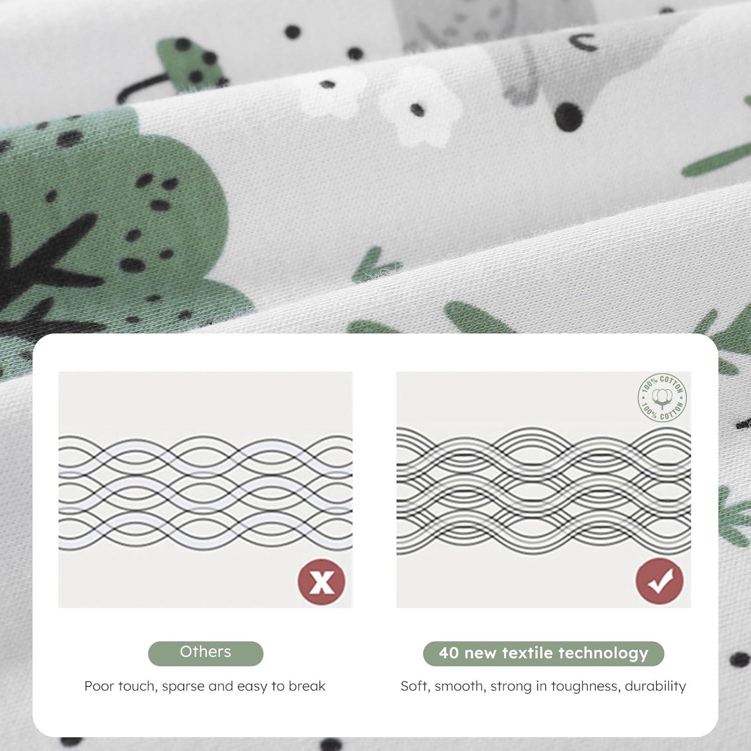 Saco de Sueño para Bebés Yoofoss 0-6 Meses Algodón Orgánico